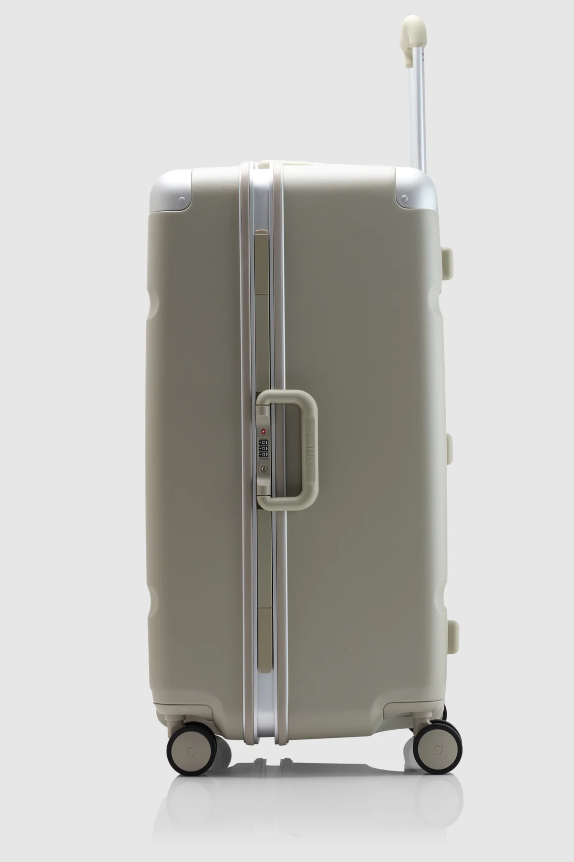 Heritage Stripe Trunk Suitcase - Image 2