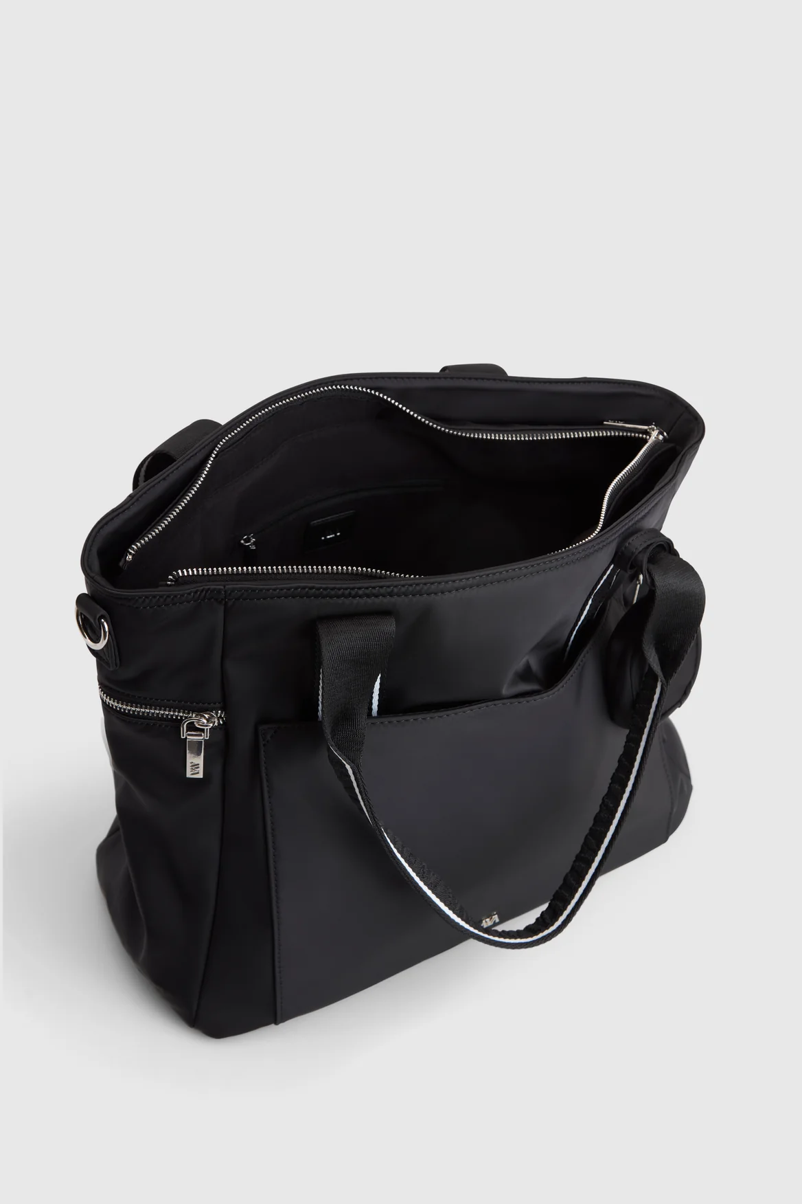 Rae Nylon Tote Bag - Image 4