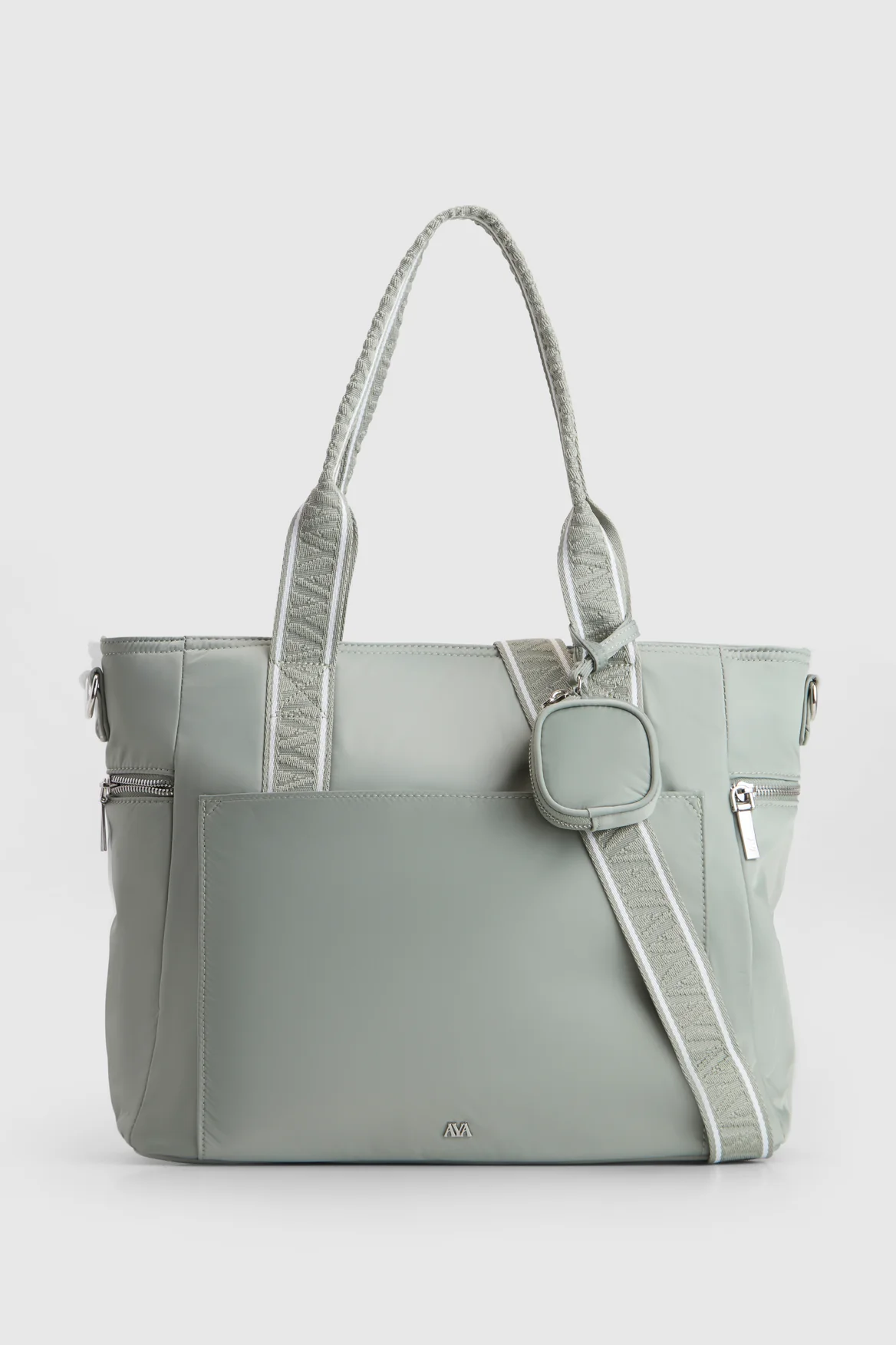 Rae Nylon Tote Bag