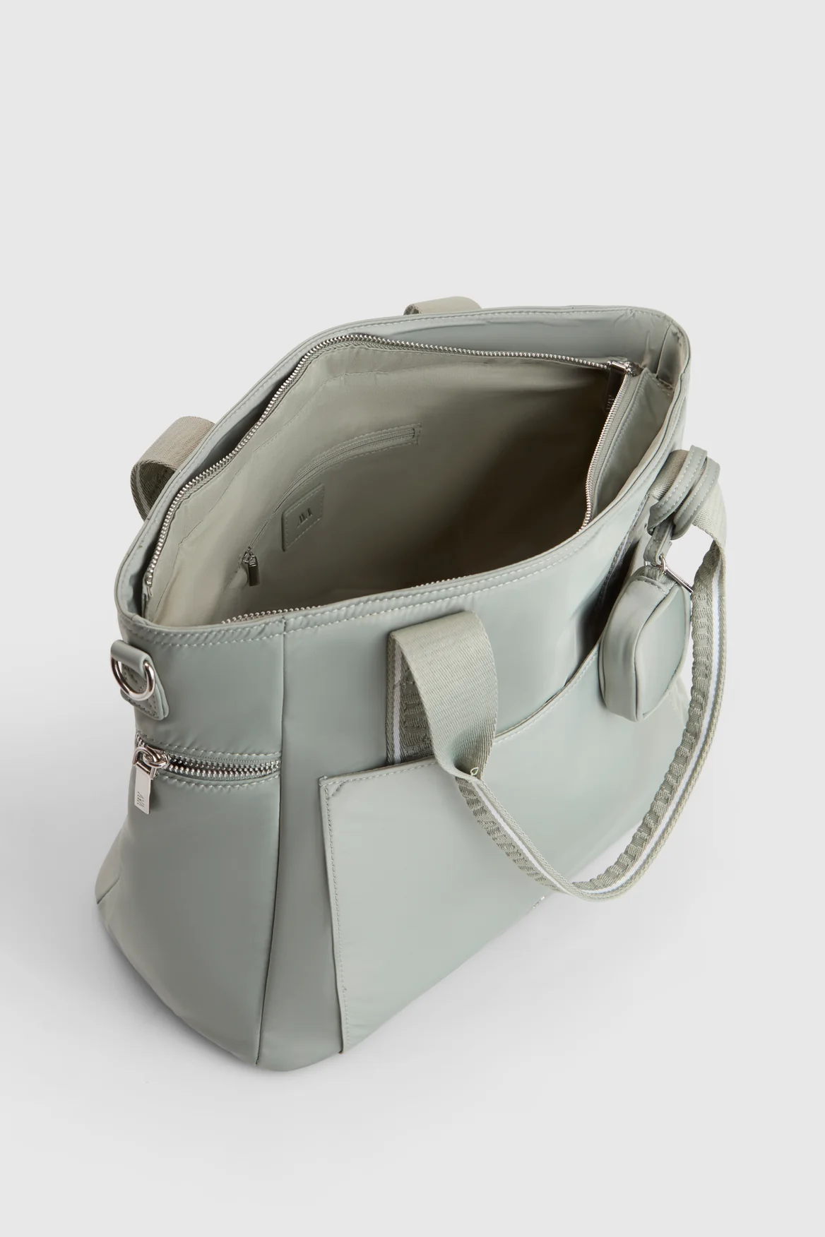 Rae Nylon Tote Bag - Image 4