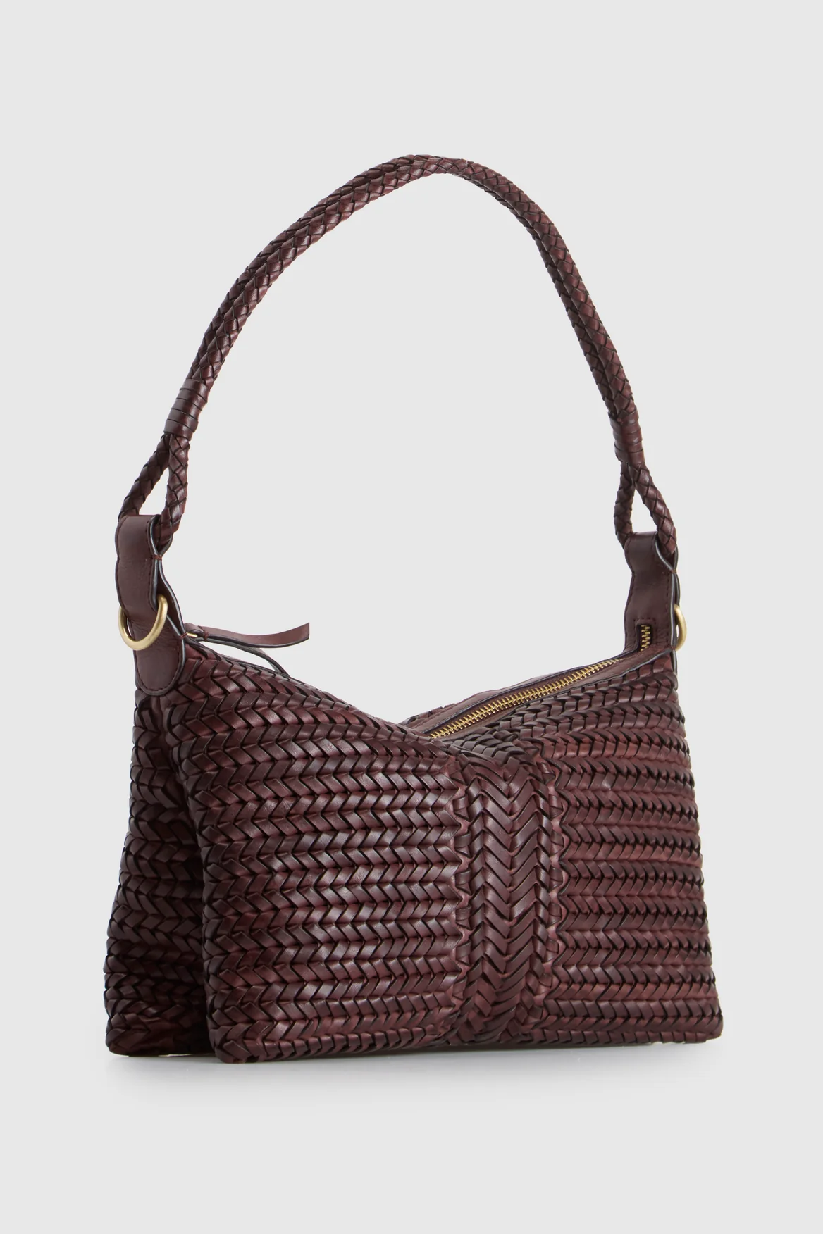 Allegra Weave Medium Shoulder Bag - Image 3