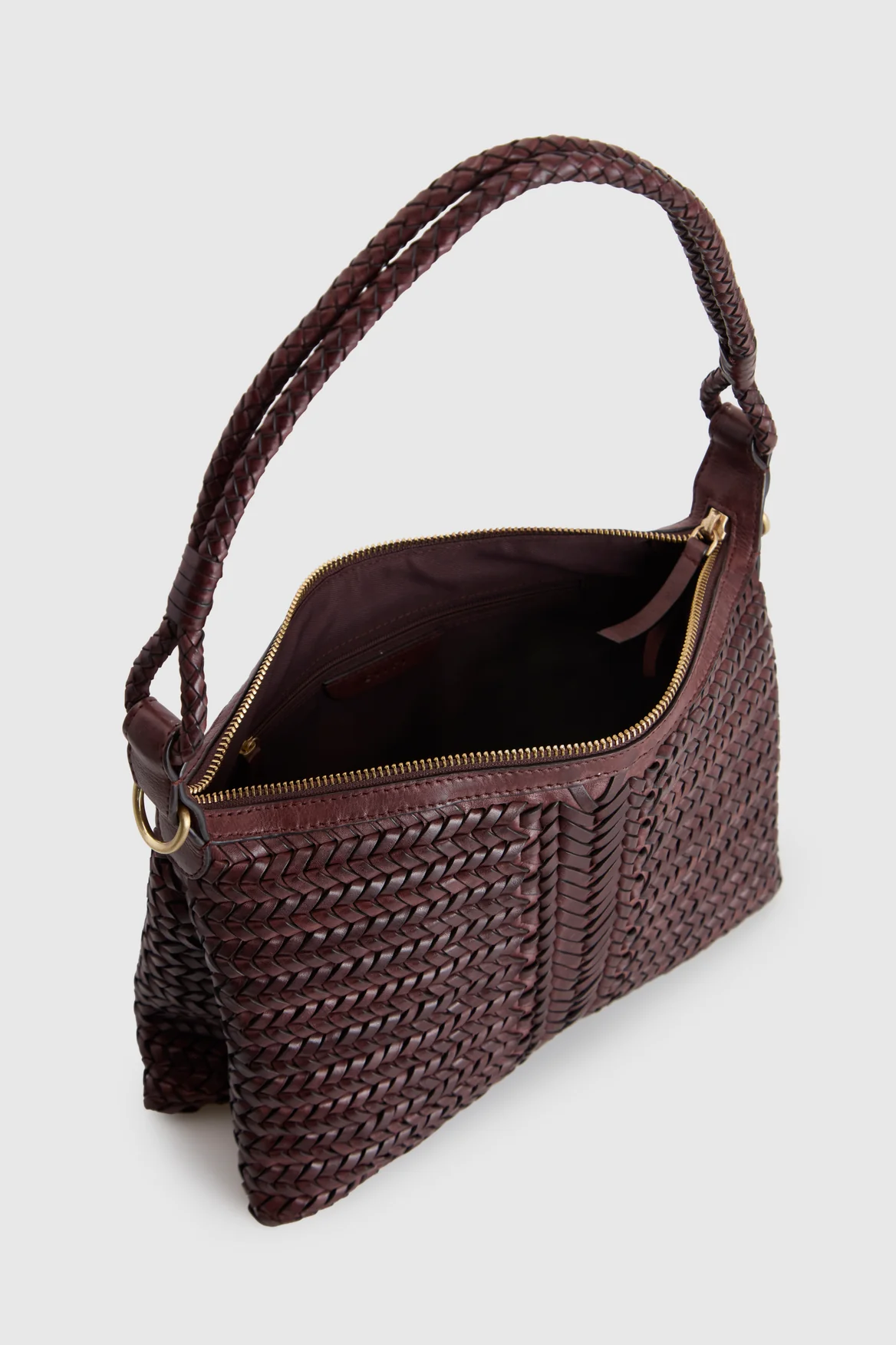 Allegra Weave Medium Shoulder Bag - Image 5