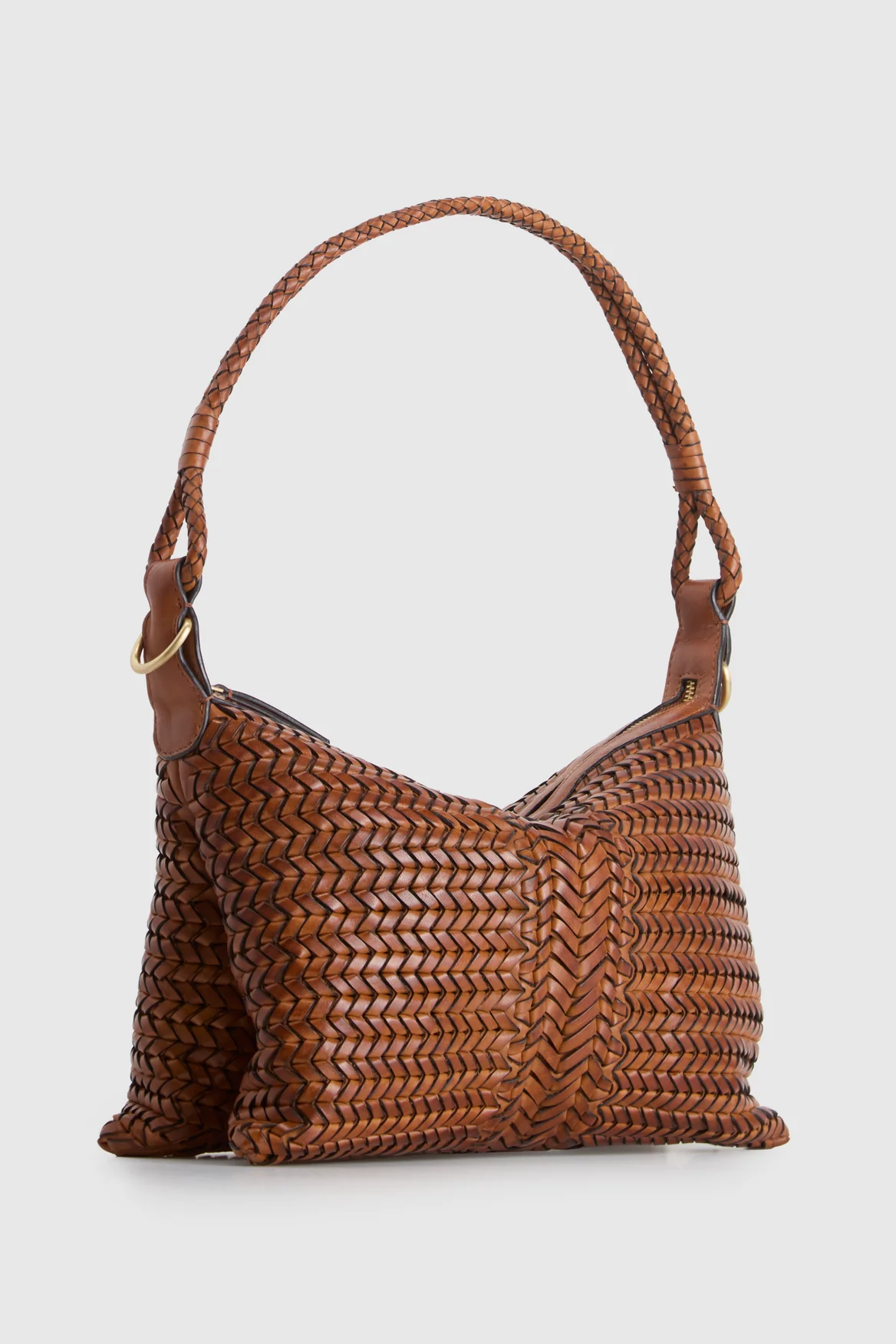 Allegra Weave Medium Shoulder Bag - Image 3