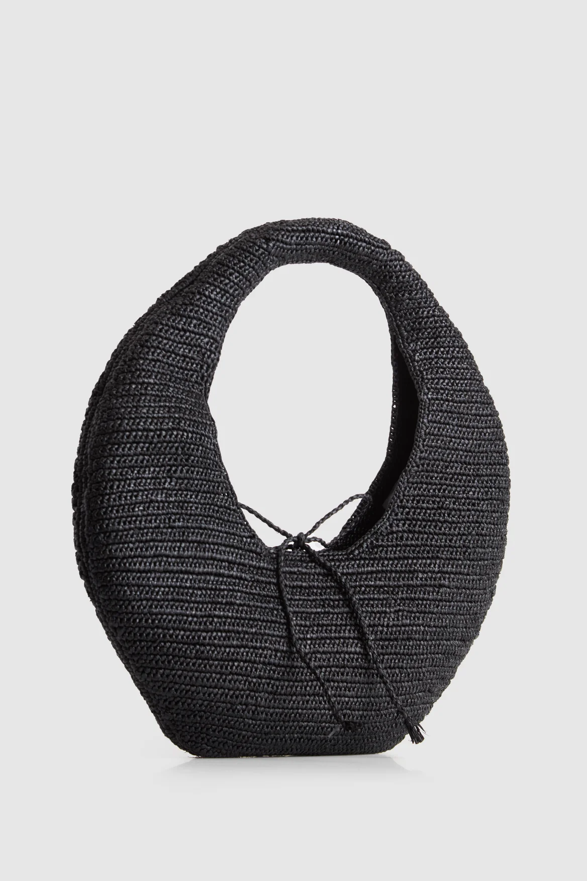 Clara Small Raffia Shoulder Bag - Image 2