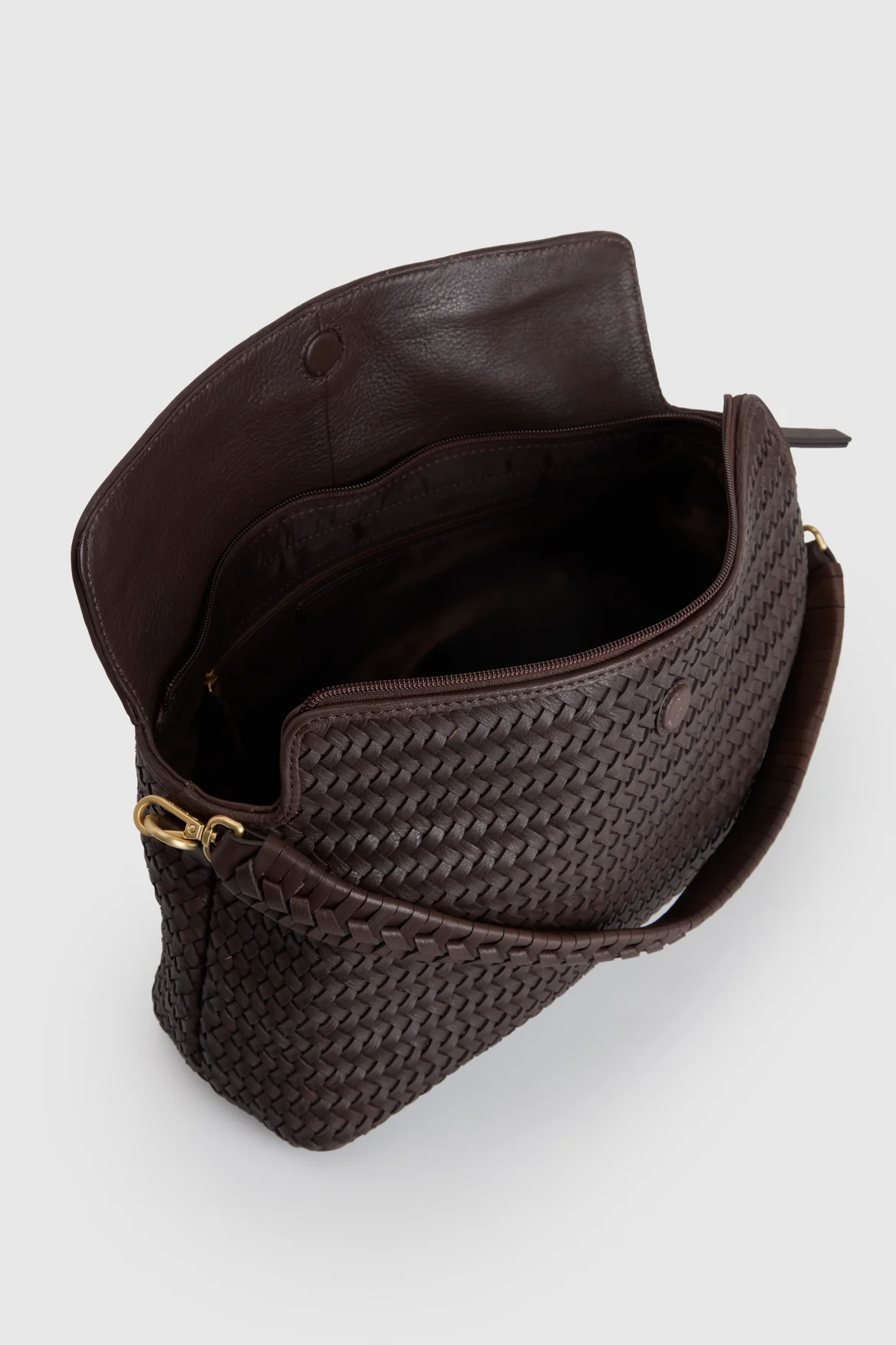 Clara Weave Large Shoulder Bag - Image 4
