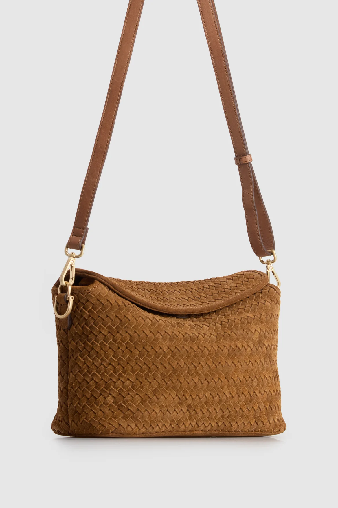Clara Weave Small Shoulder Bag - Image 2