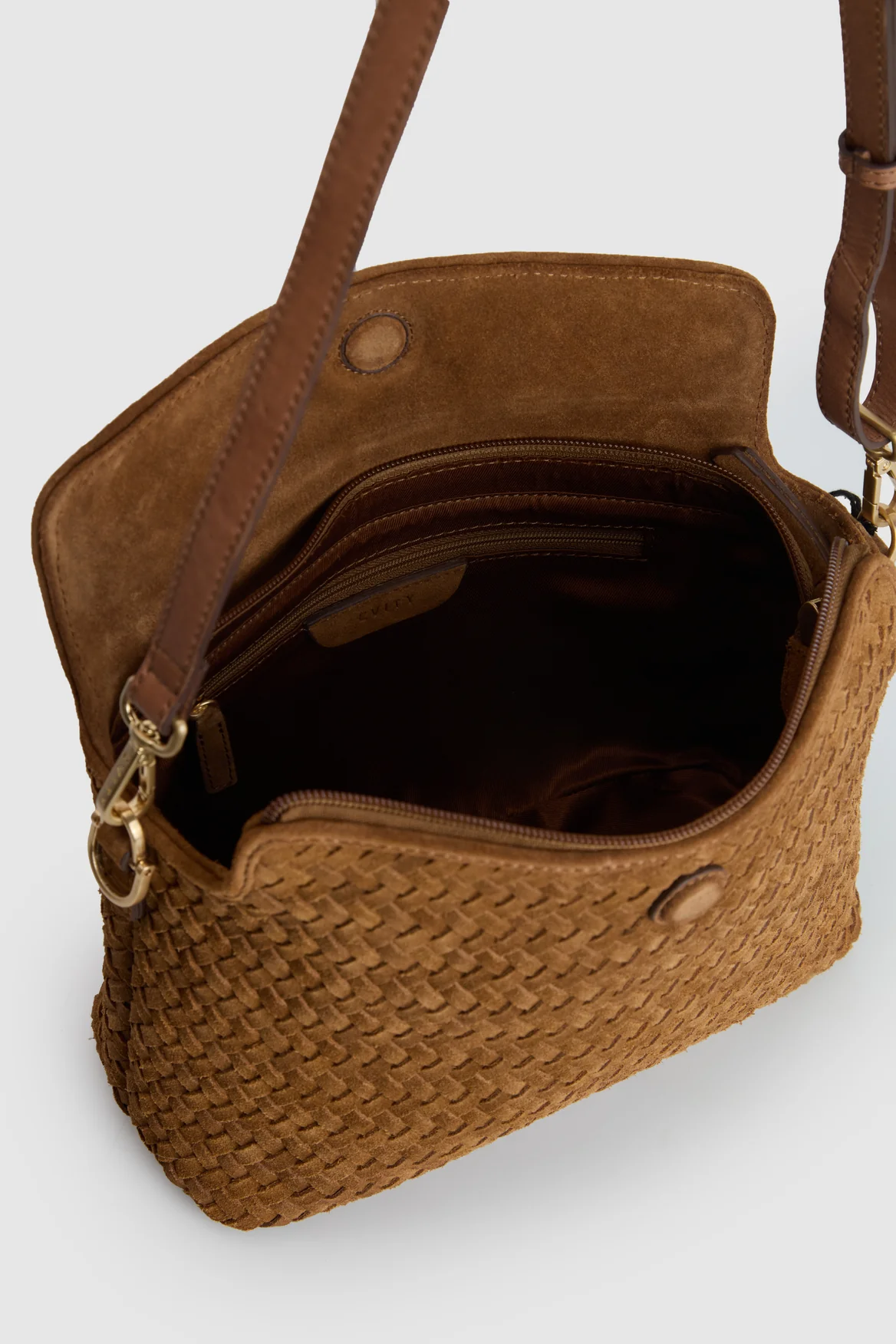 Clara Weave Small Shoulder Bag - Image 4