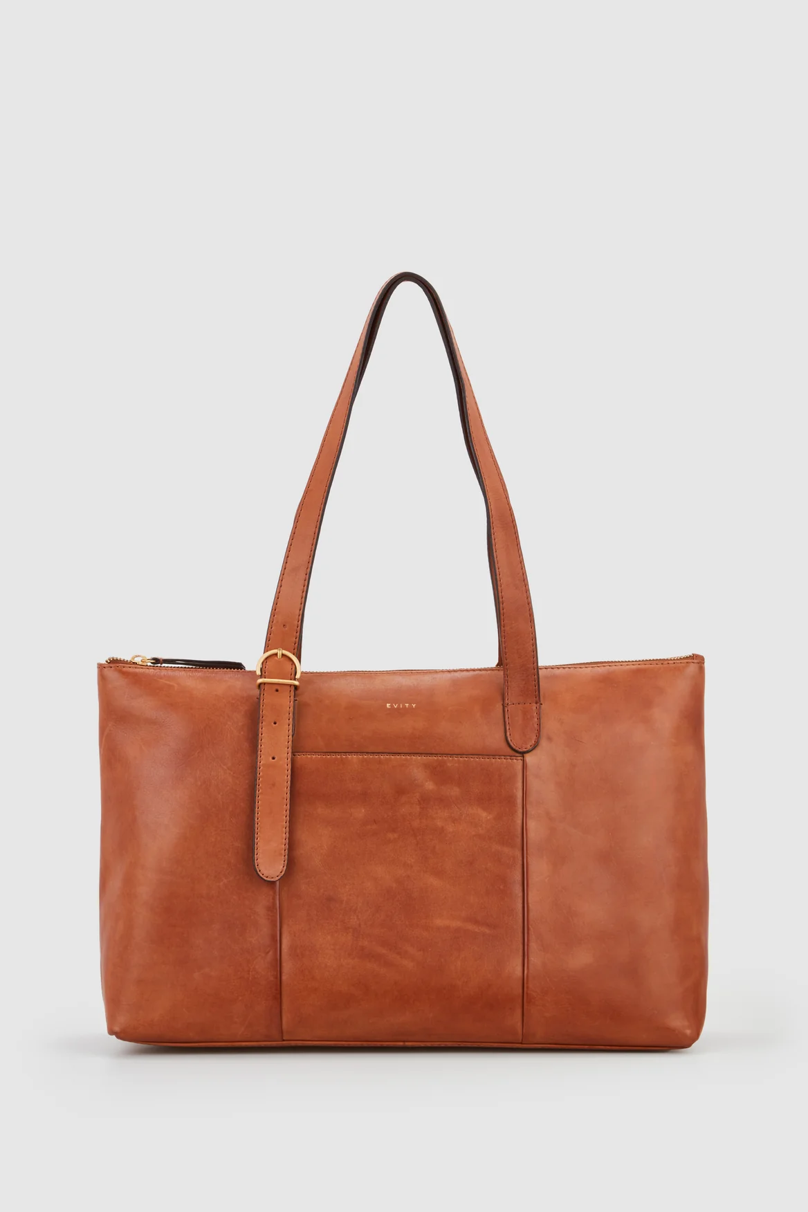 Ivy Buckle Work Tote Bag