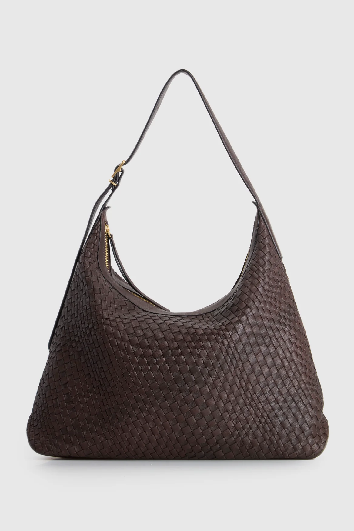Kaia Weave Large Shoulder Bag