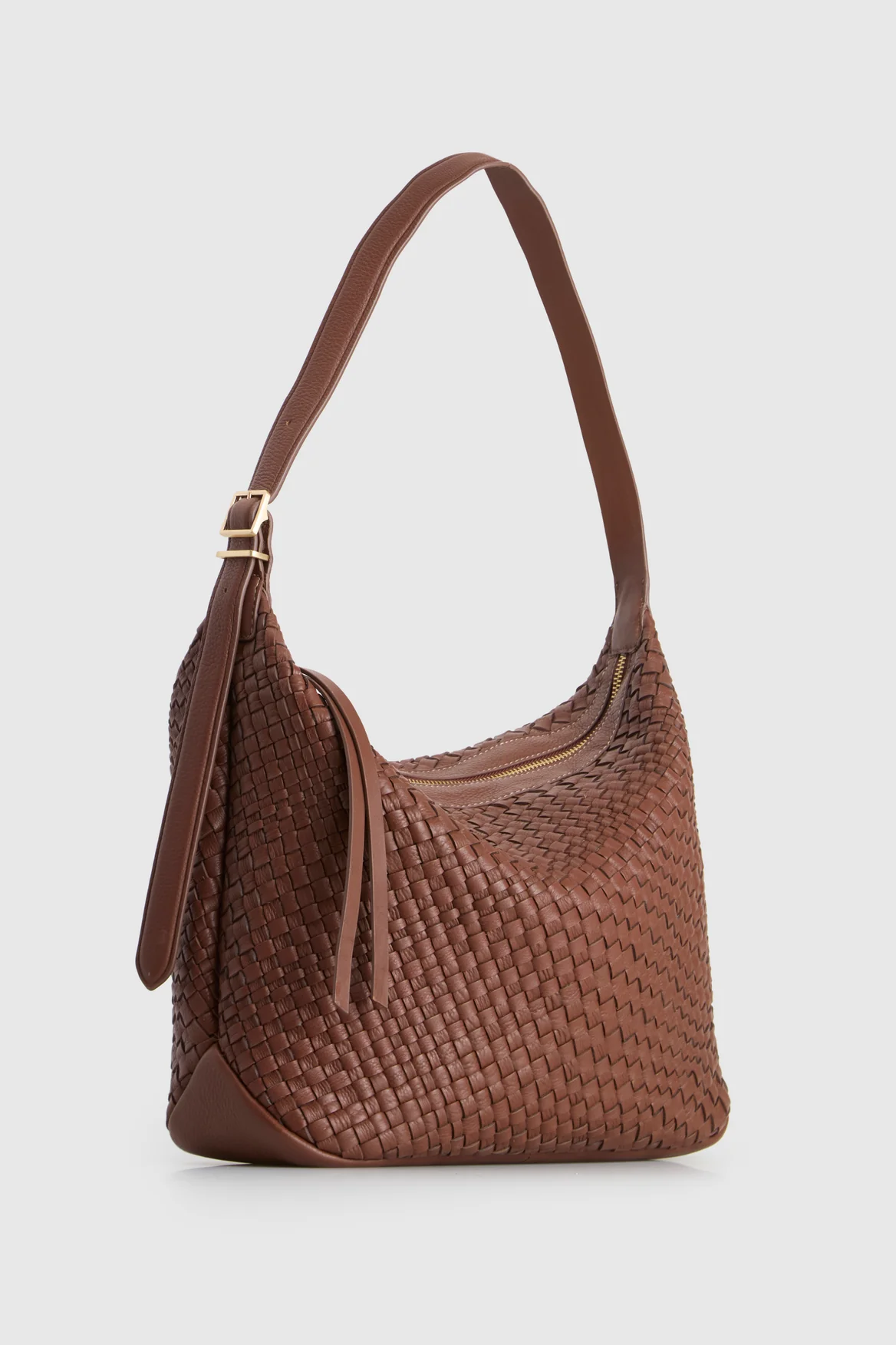 Kaia Weave Medium Shoulder Bag - Image 2