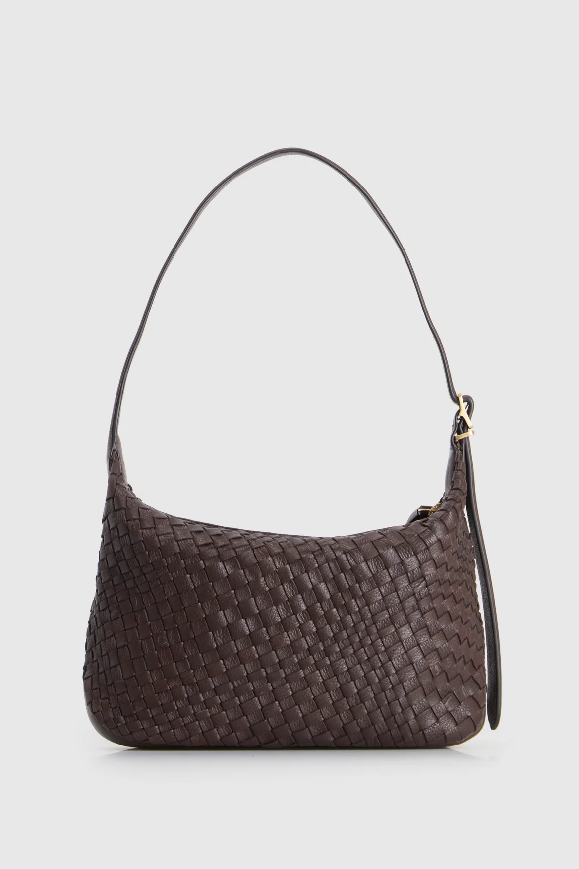 Kaia Weave Small Shoulder Bag - Image 3