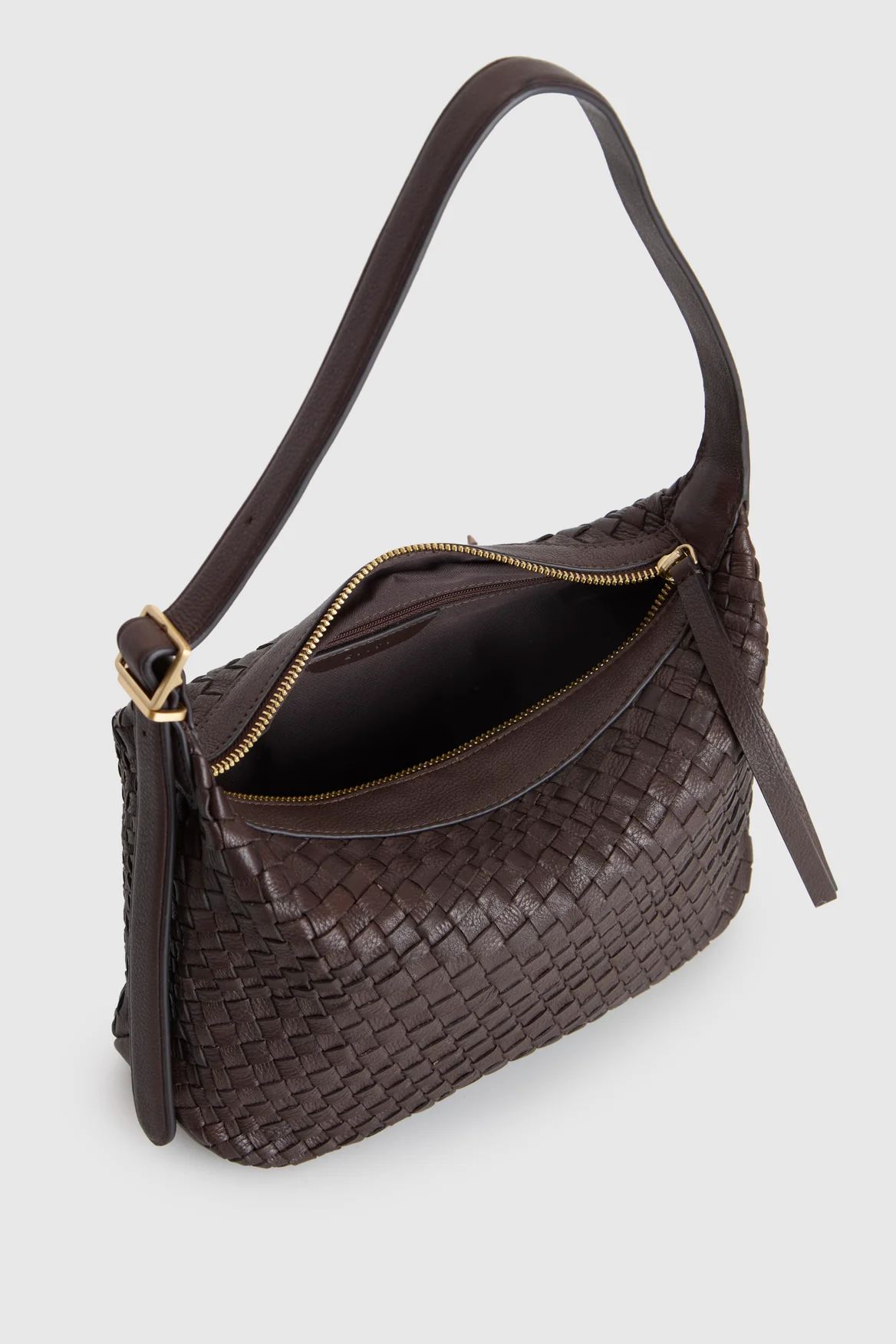 Kaia Weave Small Shoulder Bag - Image 4