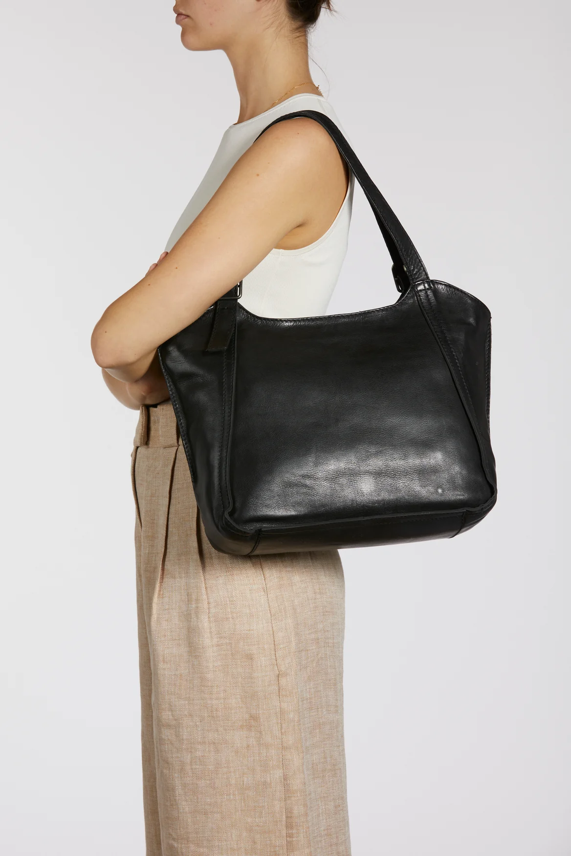 Maya Buckle Tote Bag - Image 4