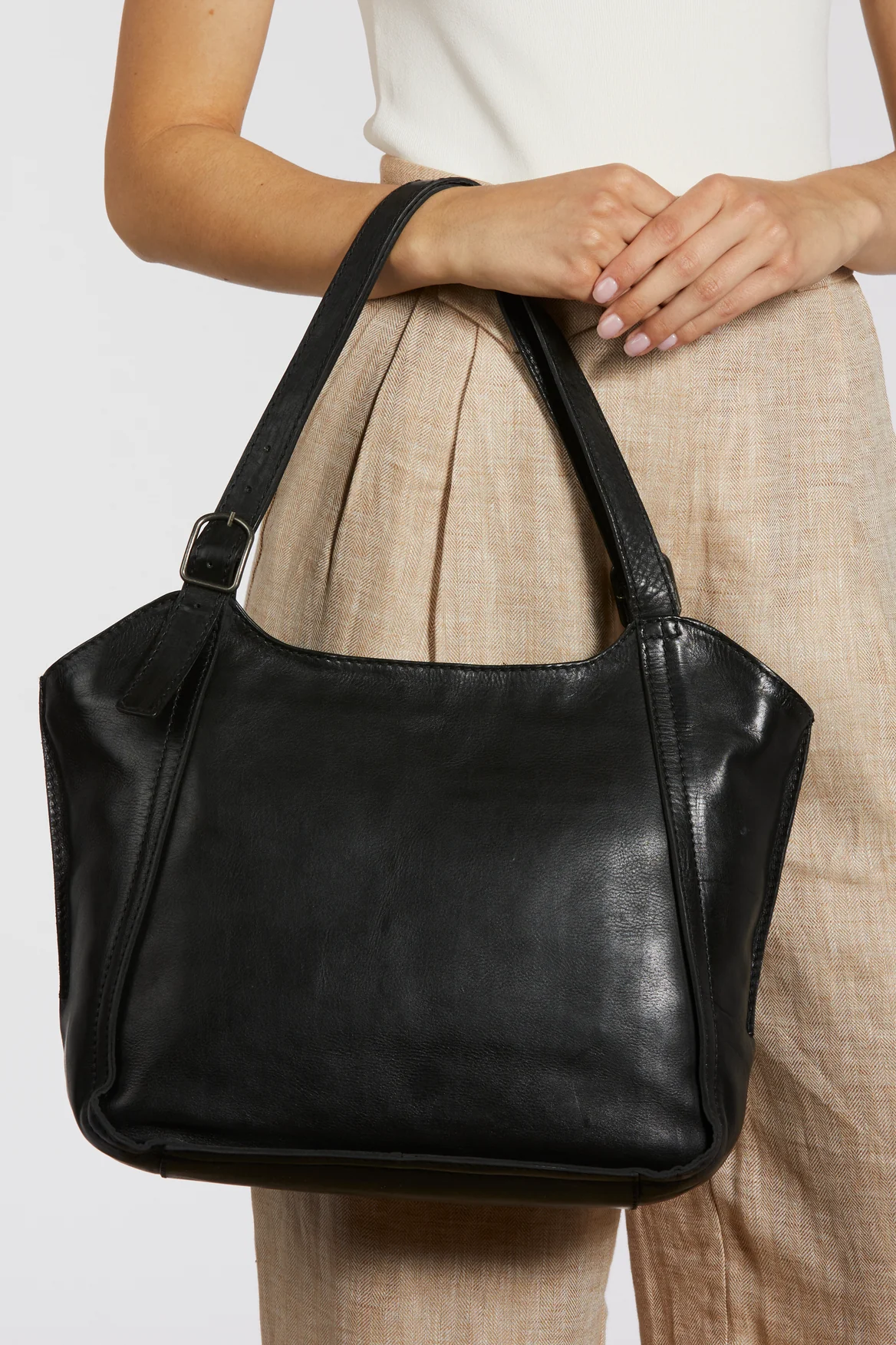 Maya Buckle Tote Bag - Image 6