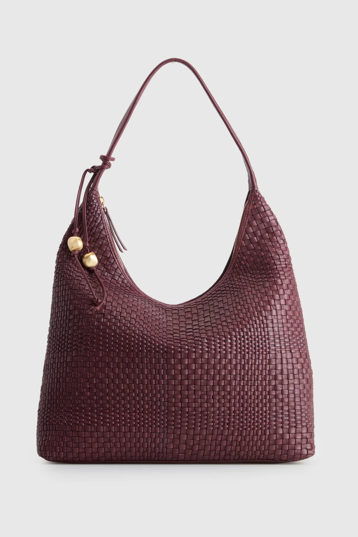Nina Weave Large Shoulder Bag