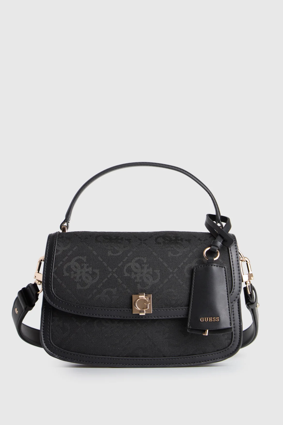 Audrey Logo Flapover Crossobdy Bag