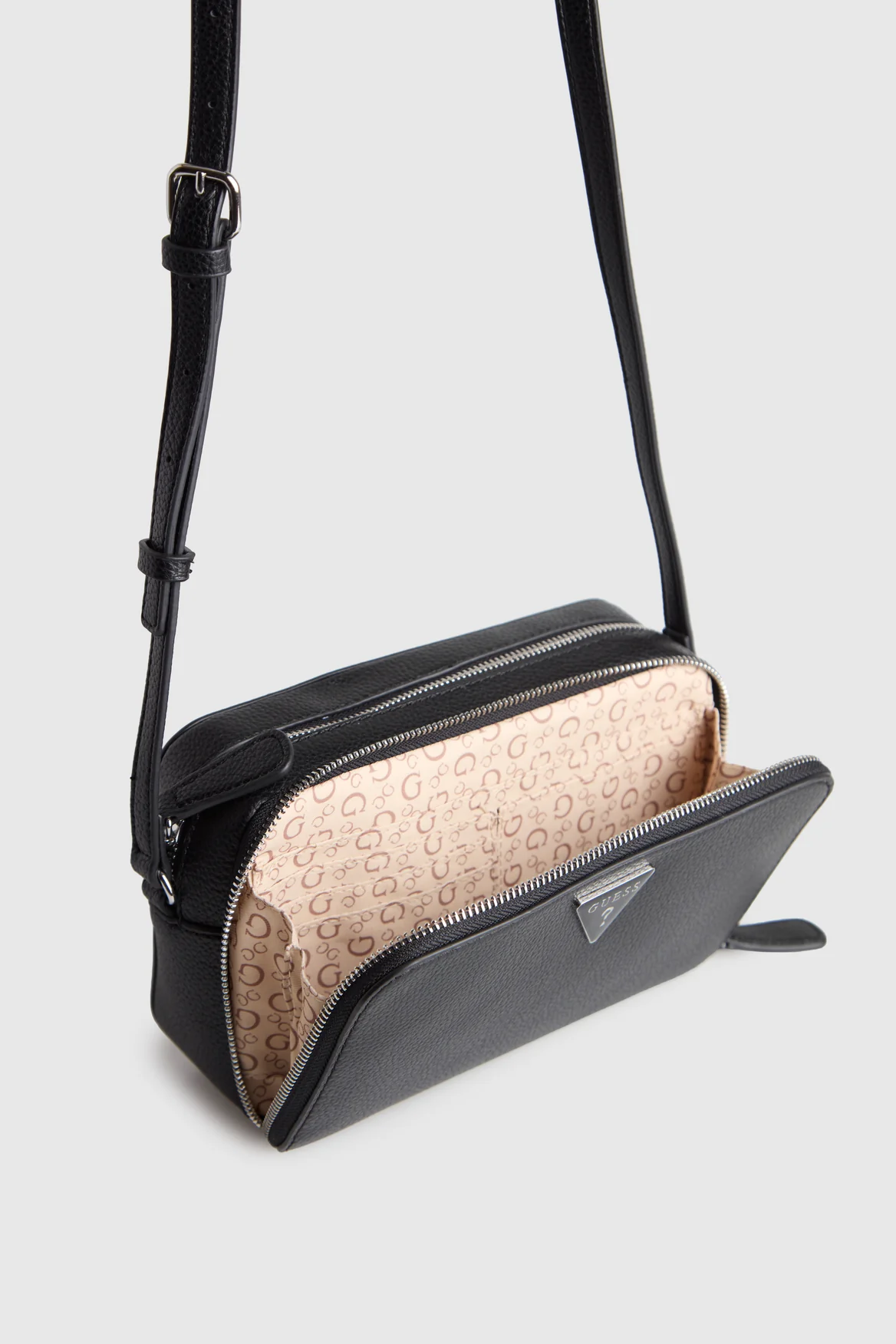 Lisa Mini Doulbe Zip Crossbody Bag - Image 4
