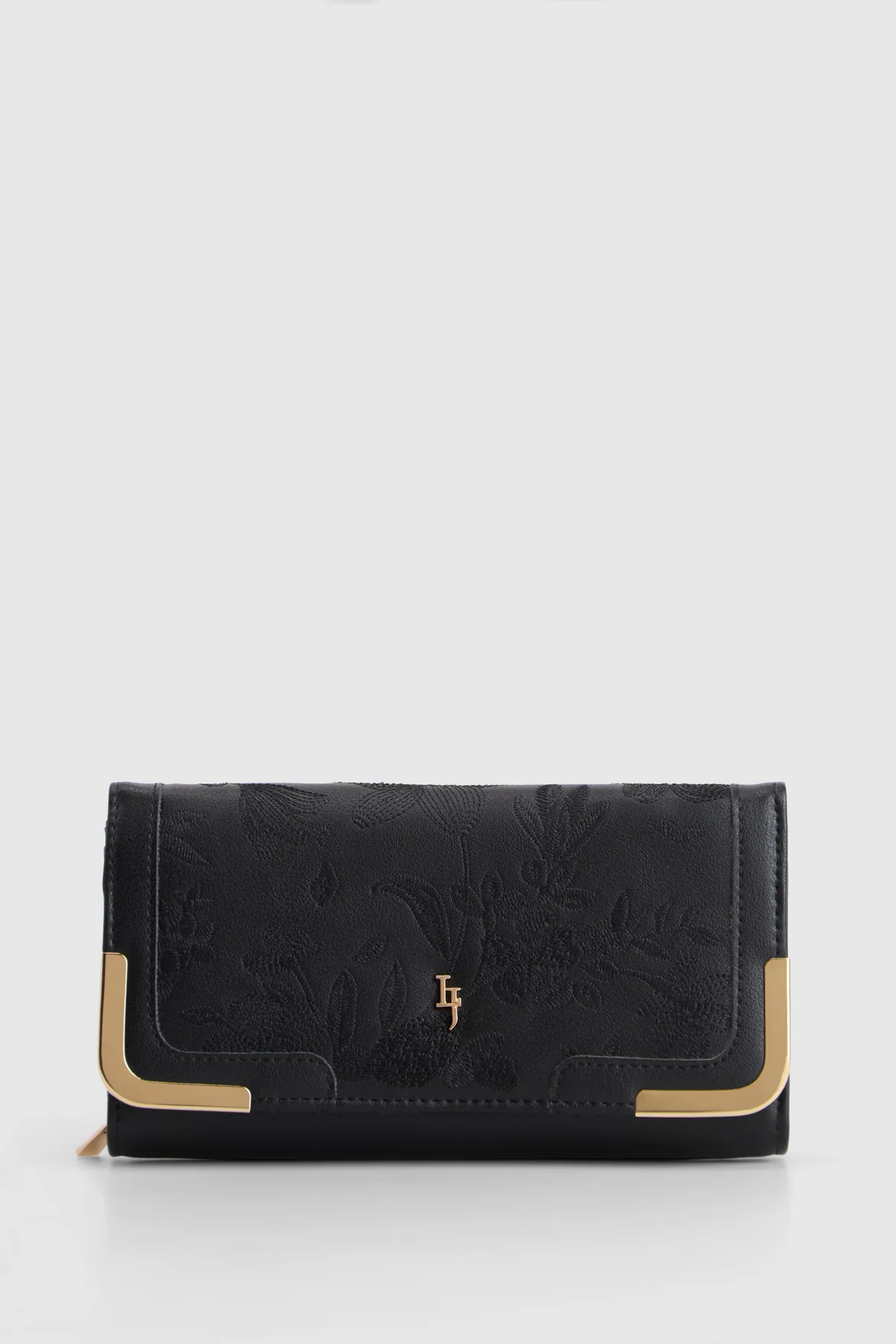Embroidered Large Wallet