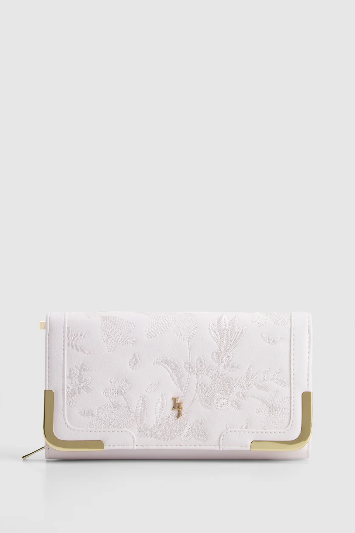Embroidered Large Wallet