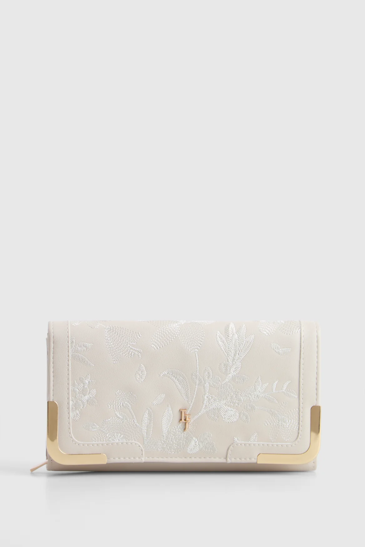 Embroidered Large Wallet