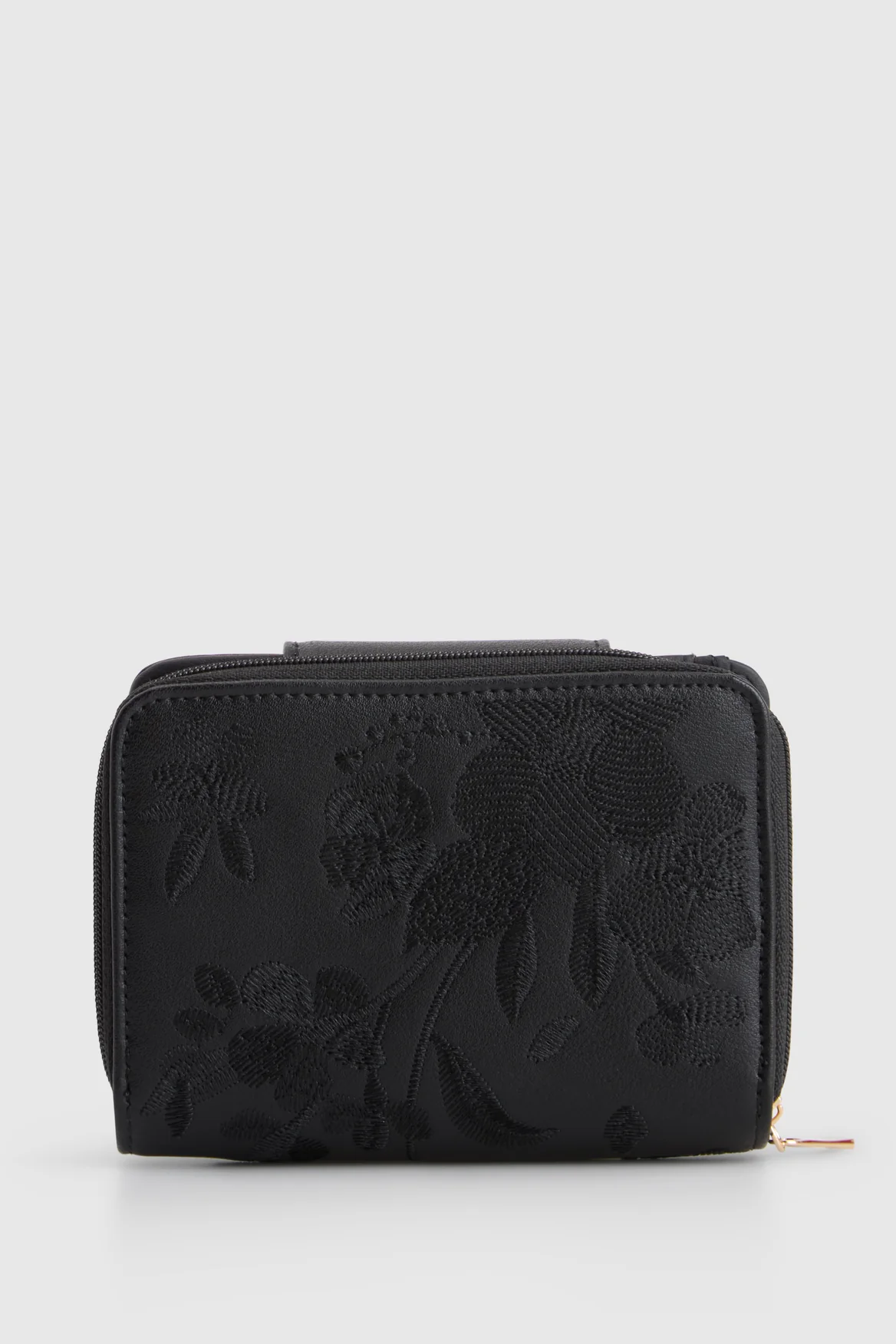 Embroidered Small Tab Wallet - Image 2
