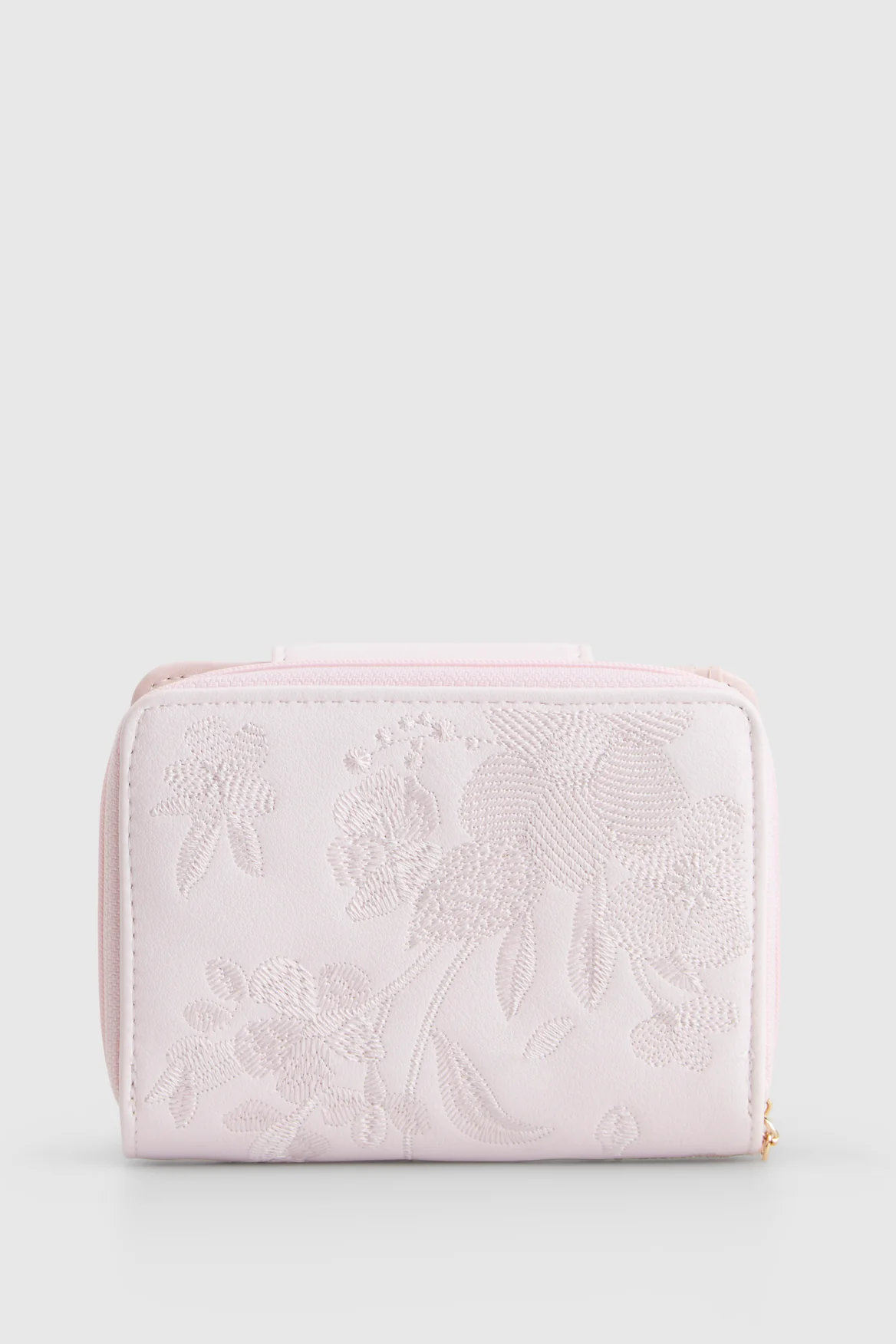 Embroidered Small Tab Wallet - Image 2