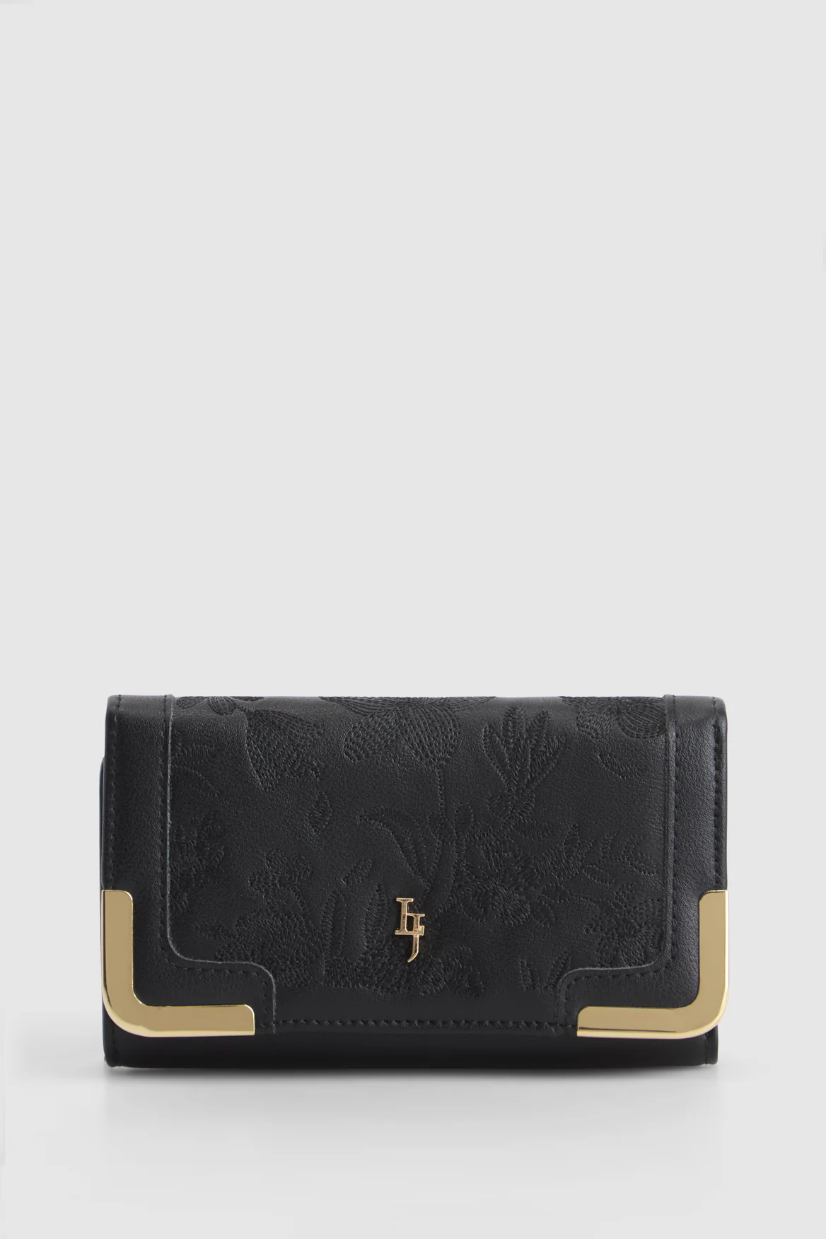 Embroidered Trifold Wallet