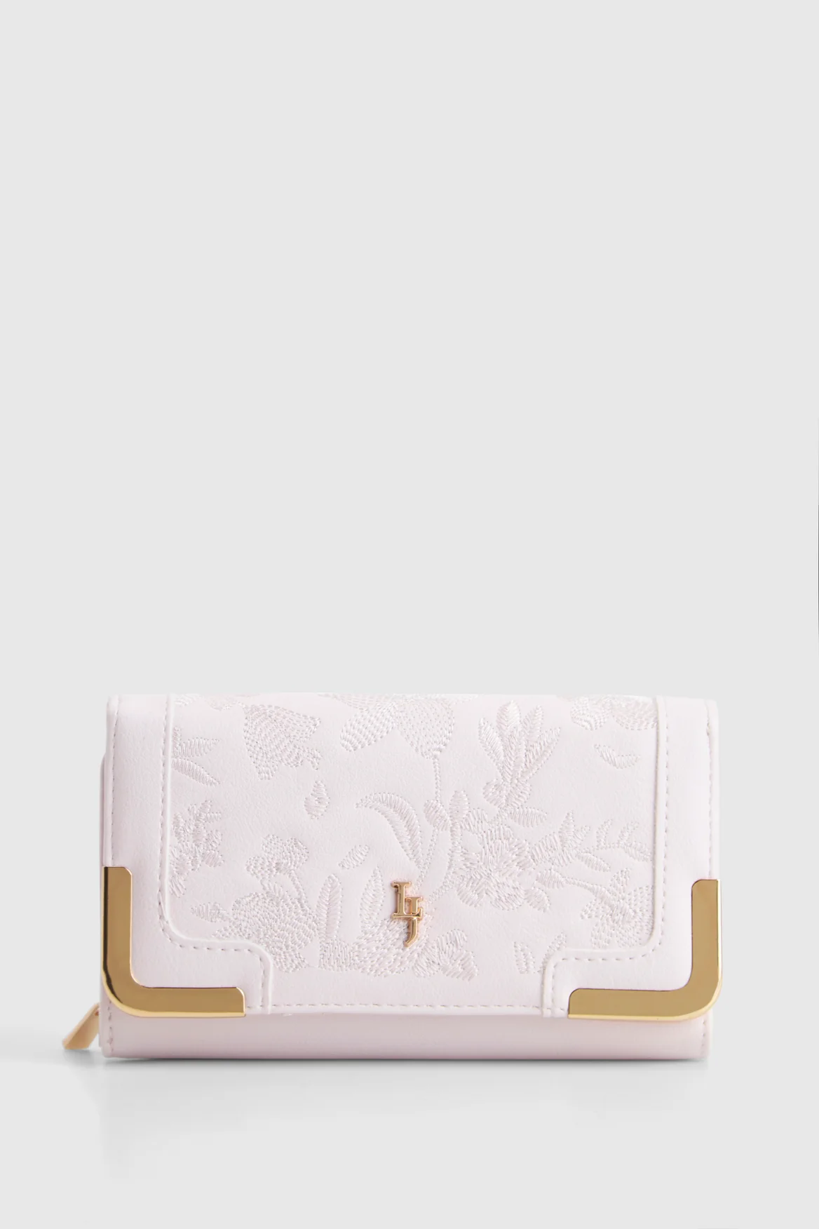 Embroidered Trifold Wallet