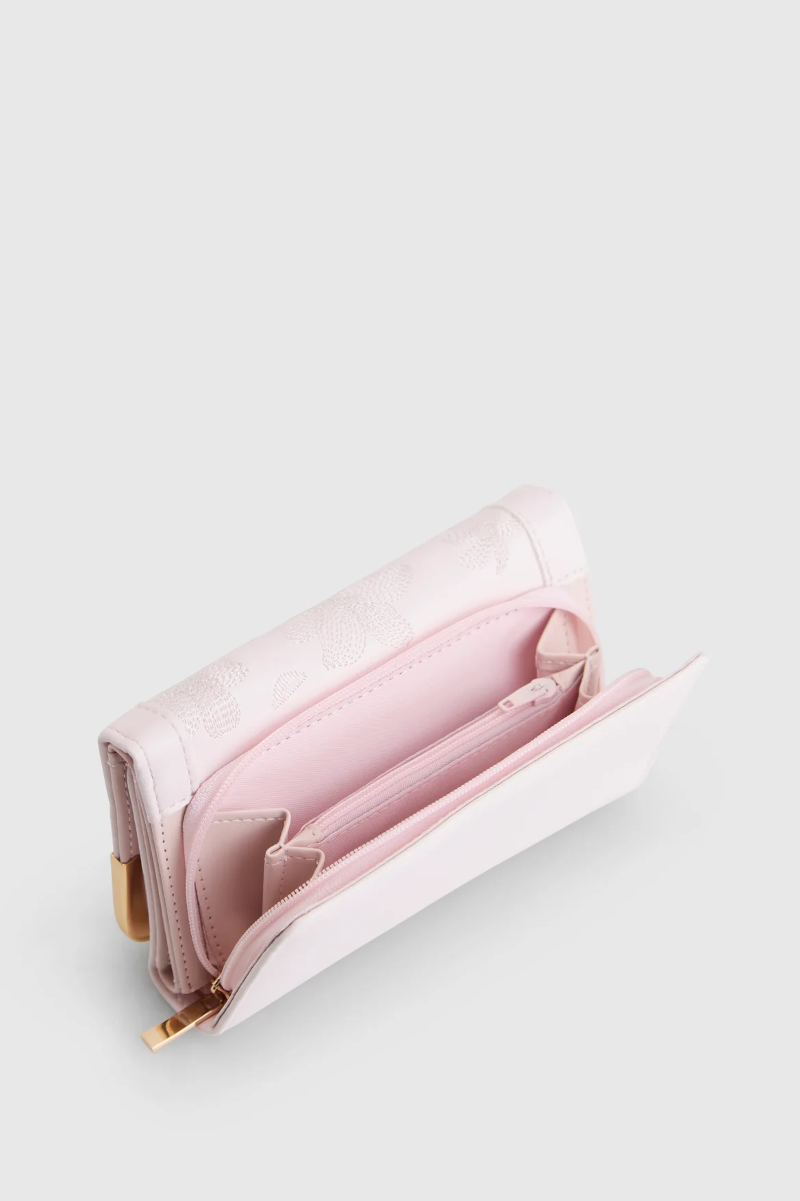 Embroidered Trifold Wallet - Image 4
