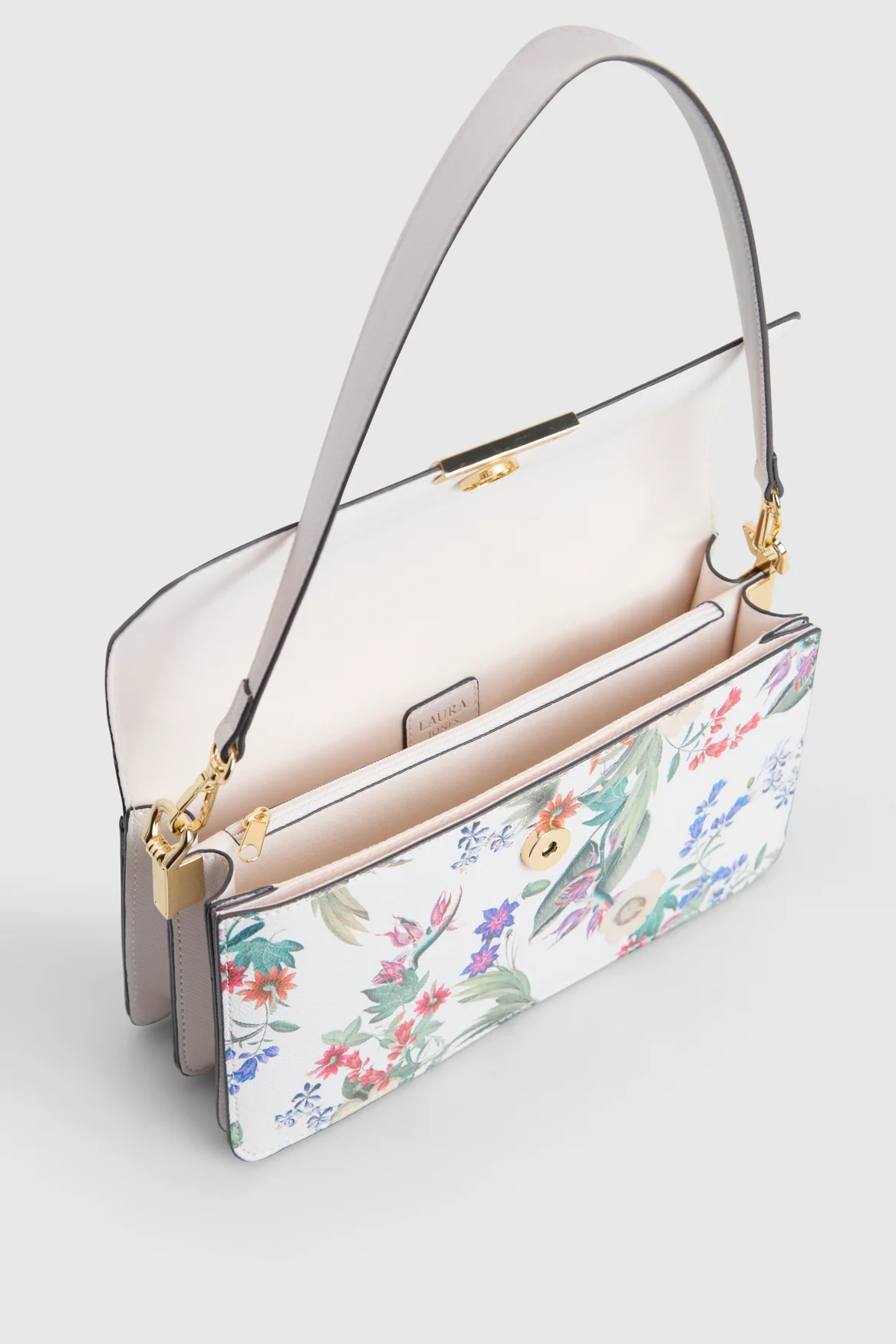 Floral Flap Shoulder Bag - Image 4