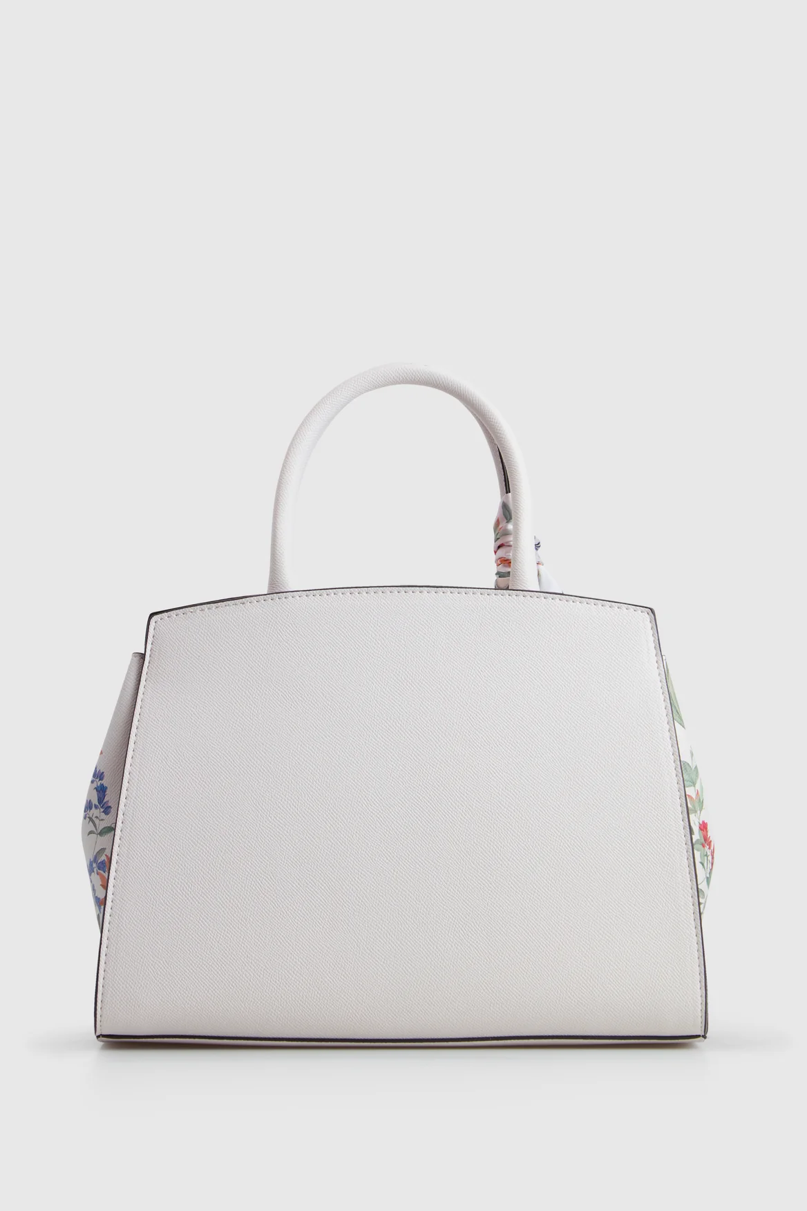 Floral Scarf Tote Bag - Image 3