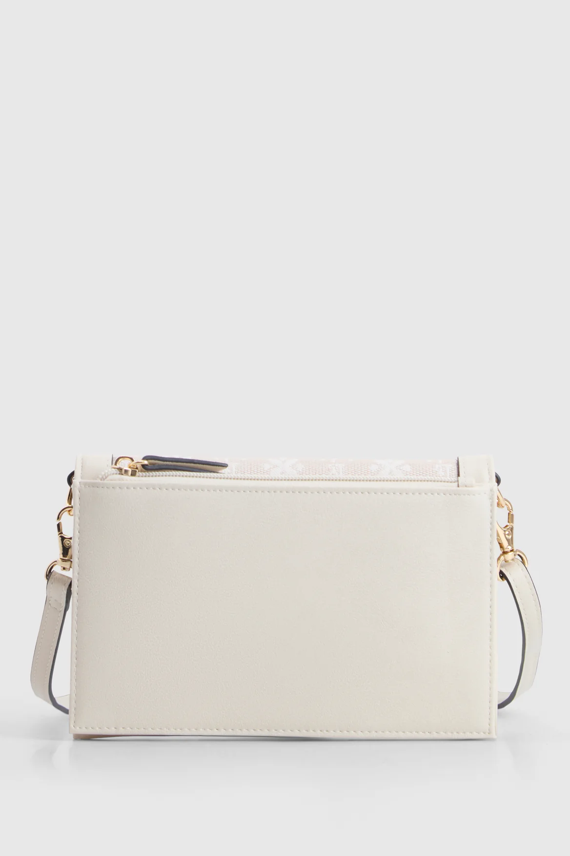Jacquard Flap Crossbody Bag - Image 3
