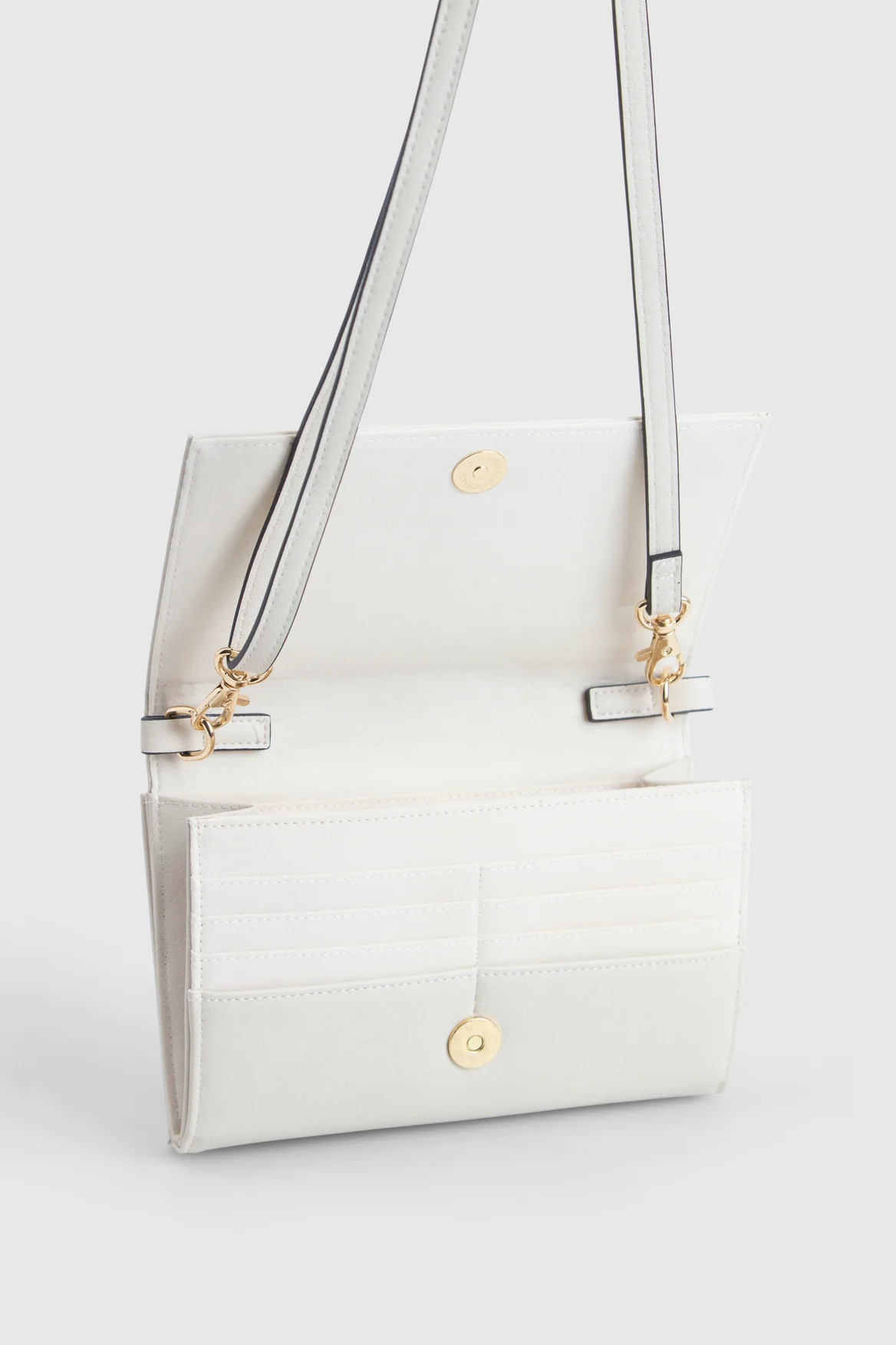 Jacquard Flap Crossbody Bag - Image 4