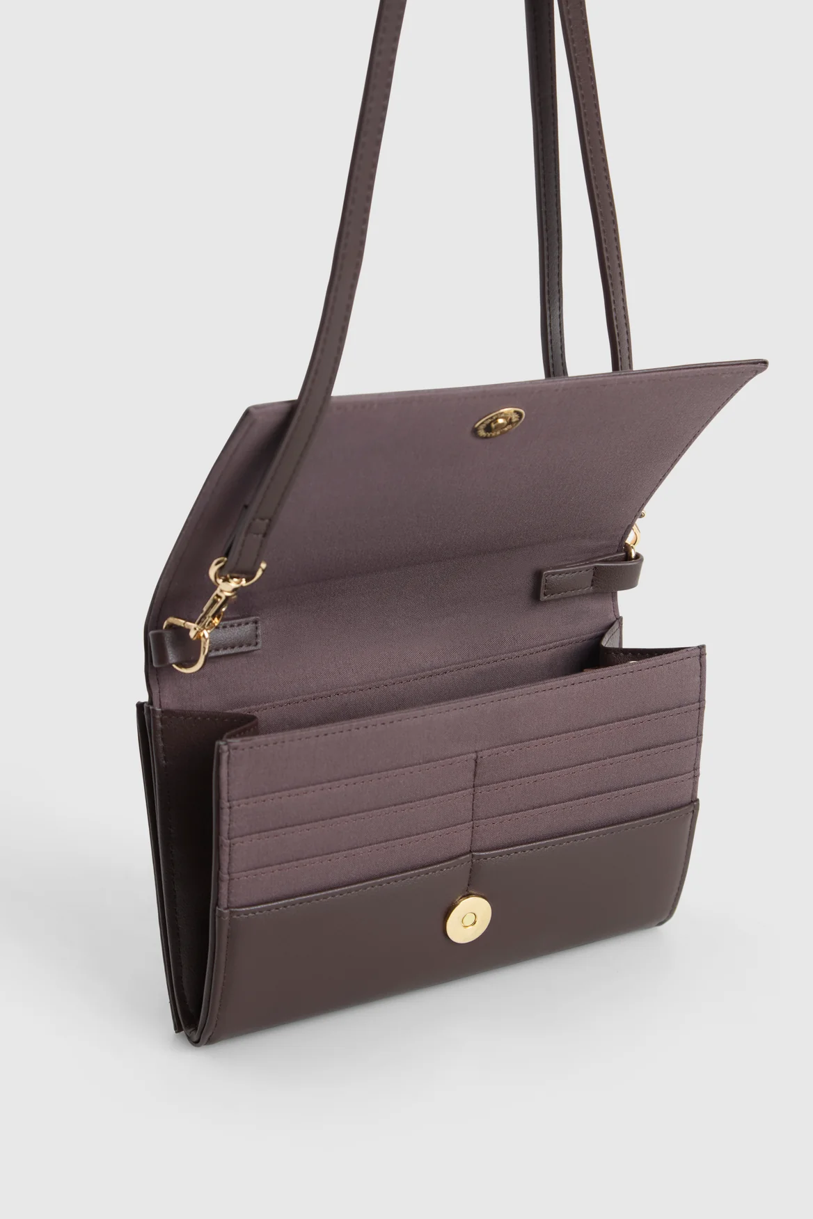 Jacquard Flap Crossbody Bag - Image 4