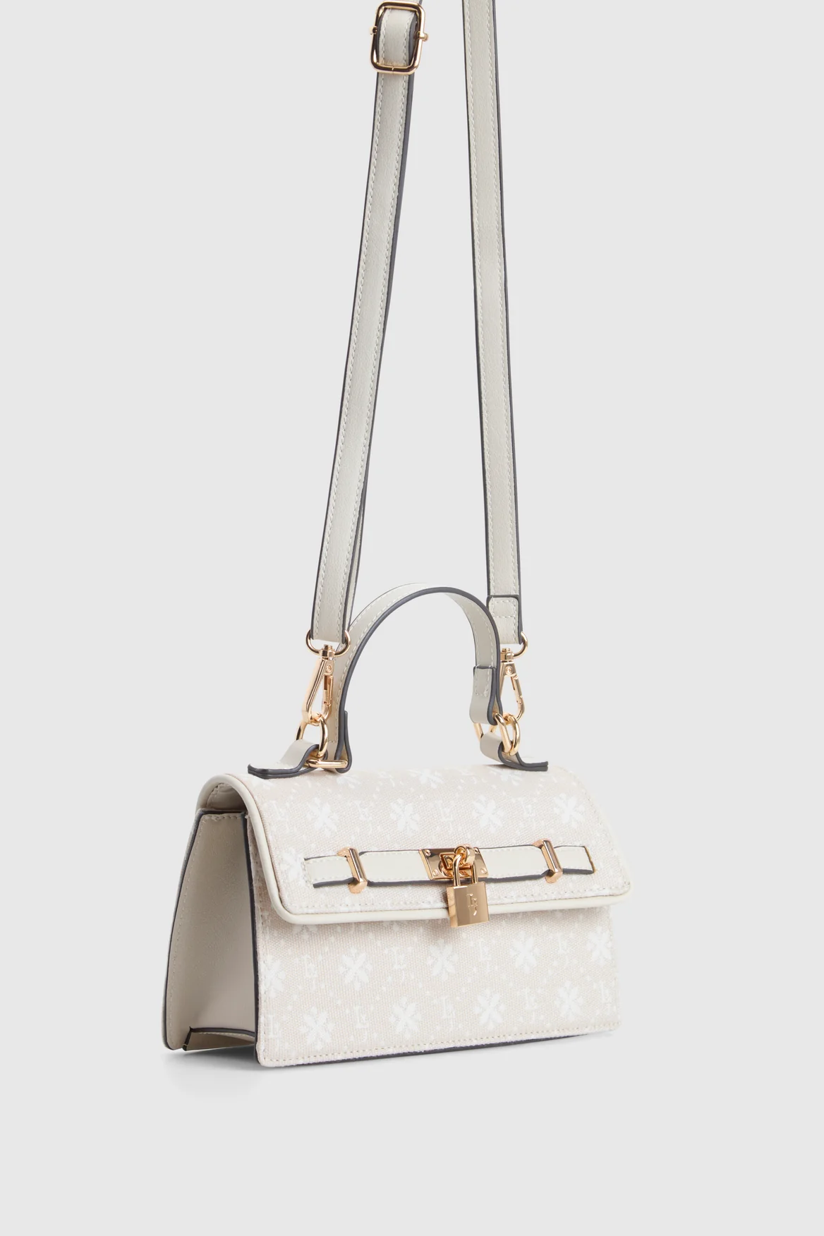 Jacquard Top Handle Bag - Image 2