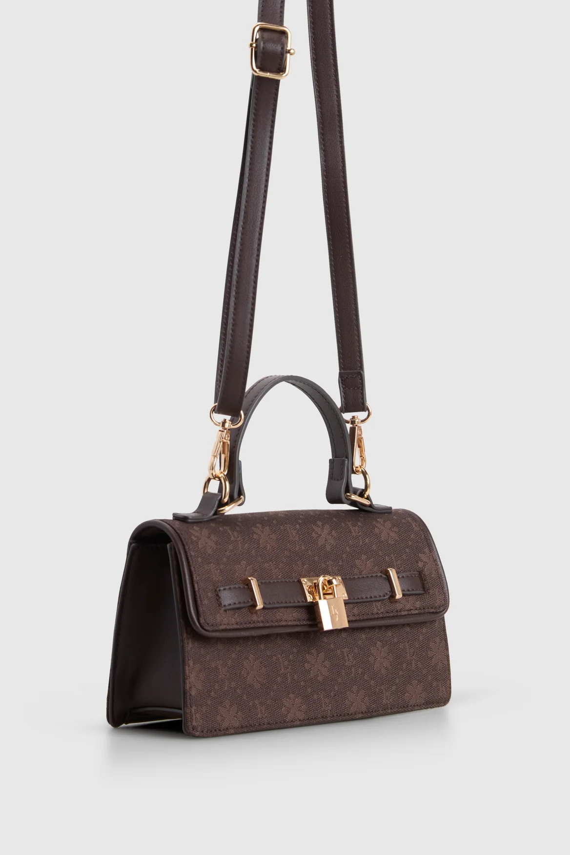 Jacquard Top Handle Bag - Image 2
