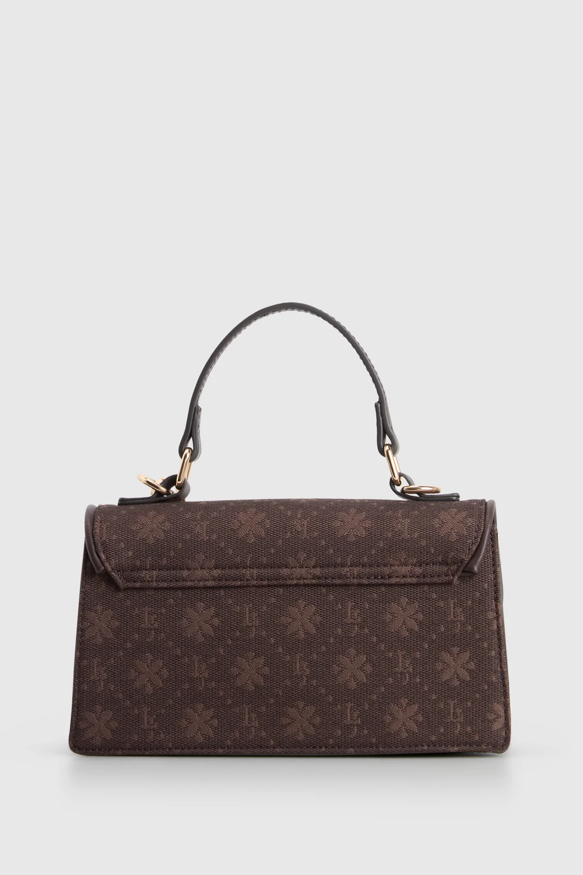 Jacquard Top Handle Bag - Image 3