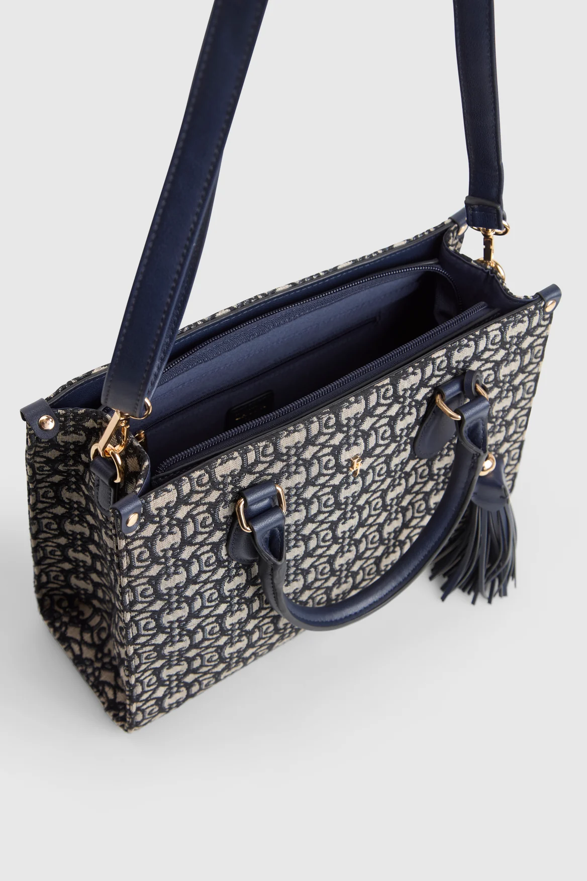 Mara Jacquard Small Tote Bag - Image 4