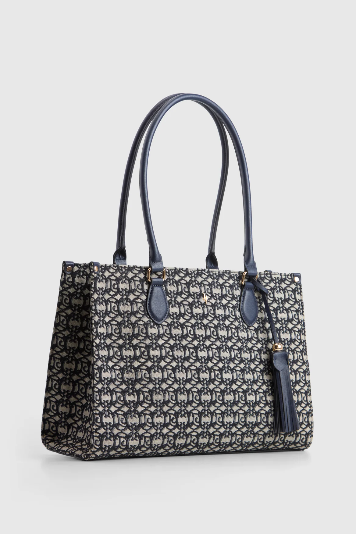 Mara Jacquard Tote Bag - Image 2