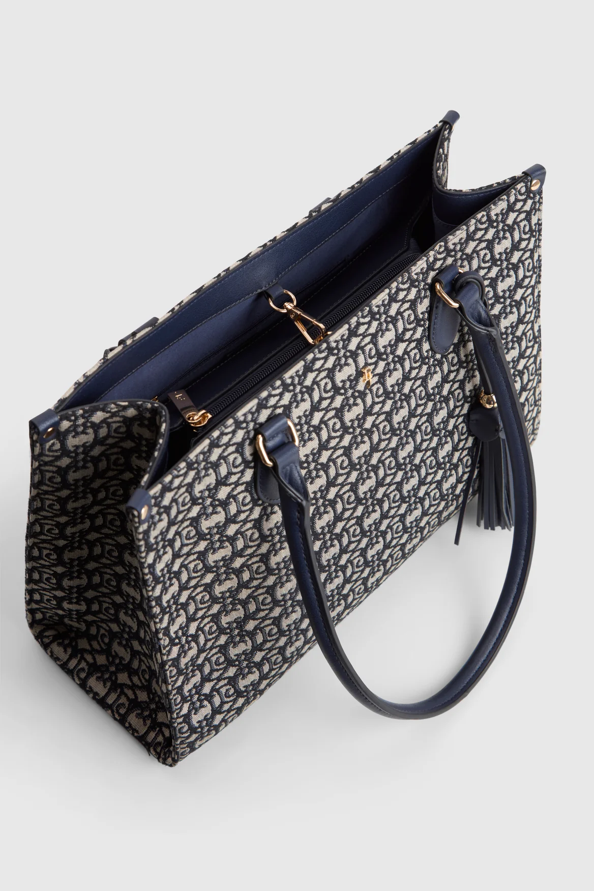 Mara Jacquard Tote Bag - Image 4
