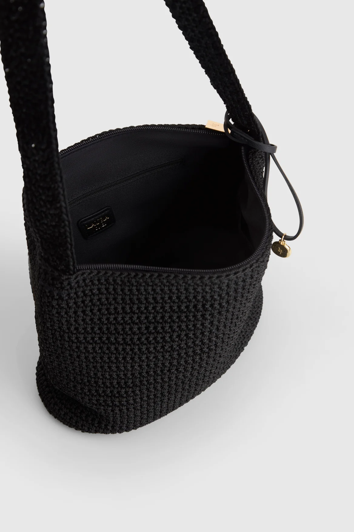 Rayon Crochet Crossbody Bag - Image 4