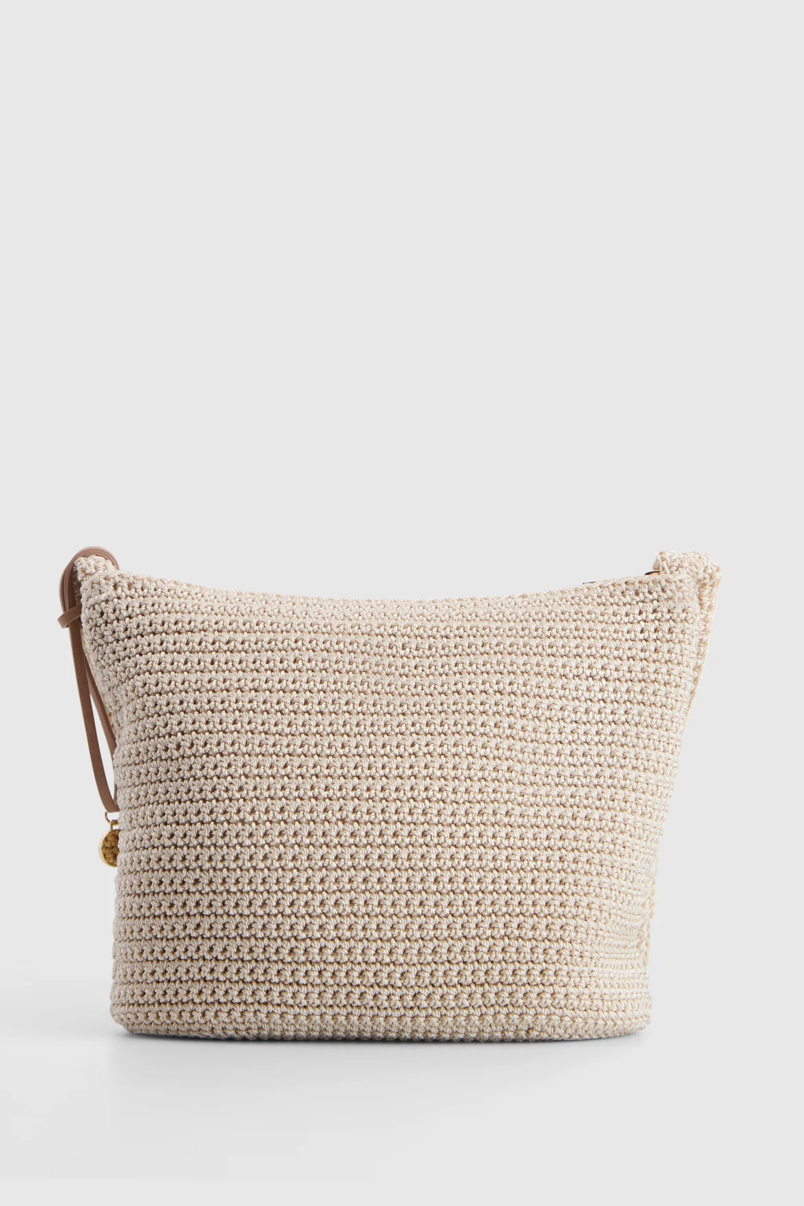 Rayon Crochet Crossbody Bag - Image 2