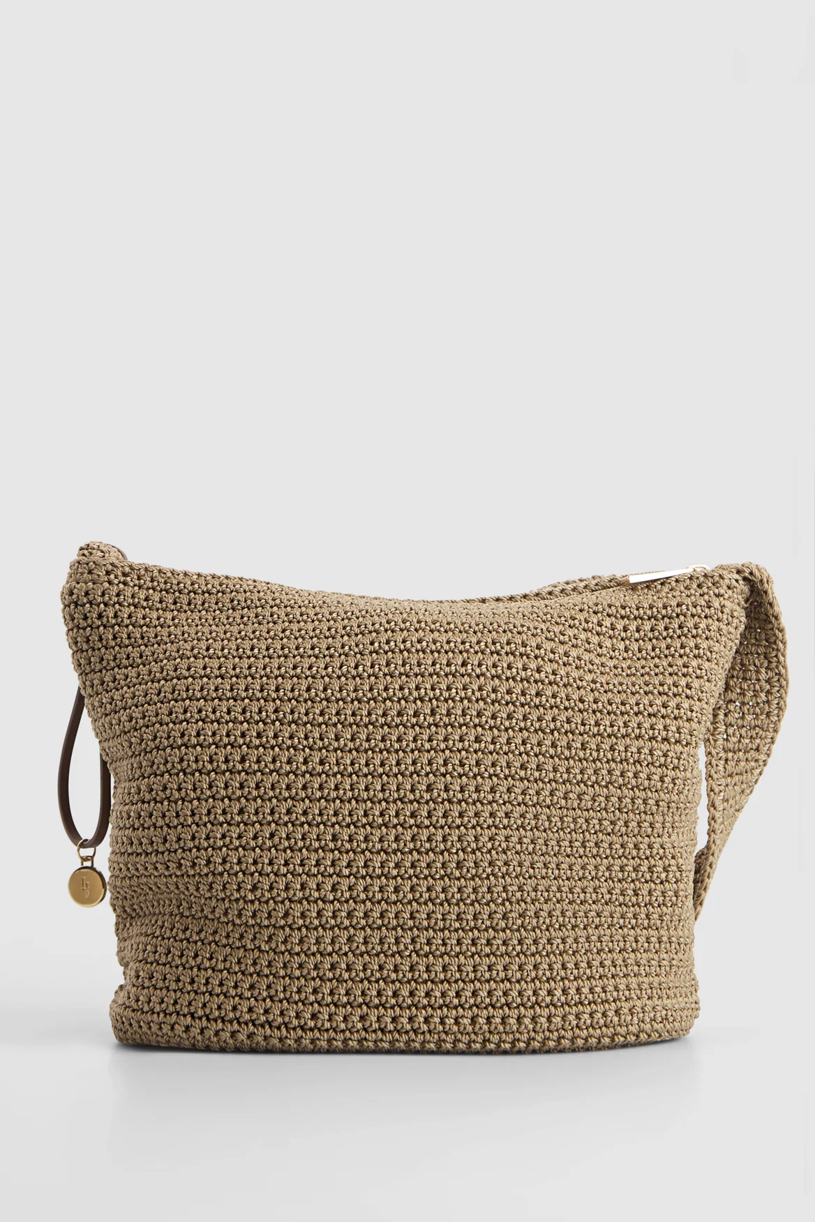 Rayon Crochet Crossbody Bag - Image 3