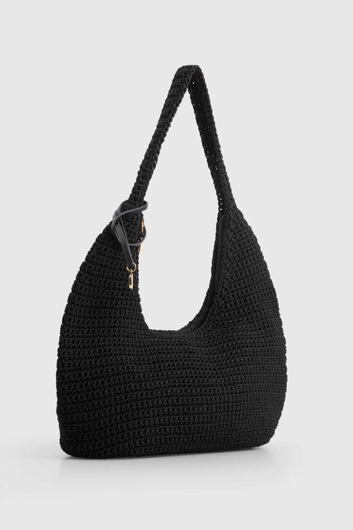 Rayon Crochet Shoulder Bag - Image 2