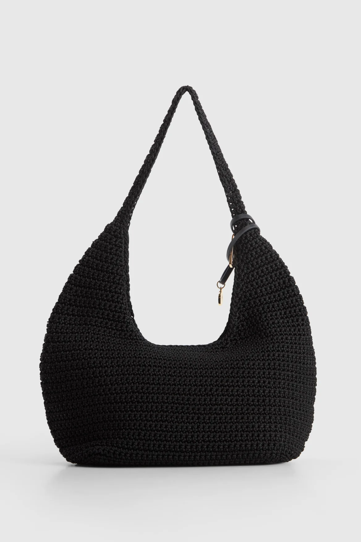 Rayon Crochet Shoulder Bag - Image 3