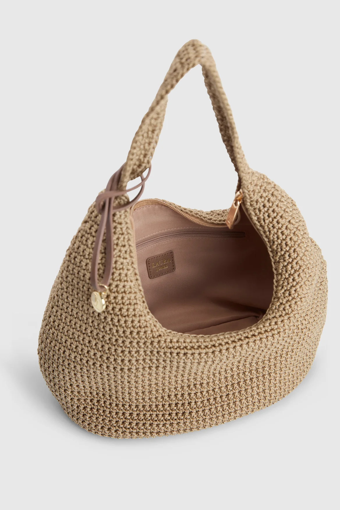 Rayon Crochet Shoulder Bag - Image 4