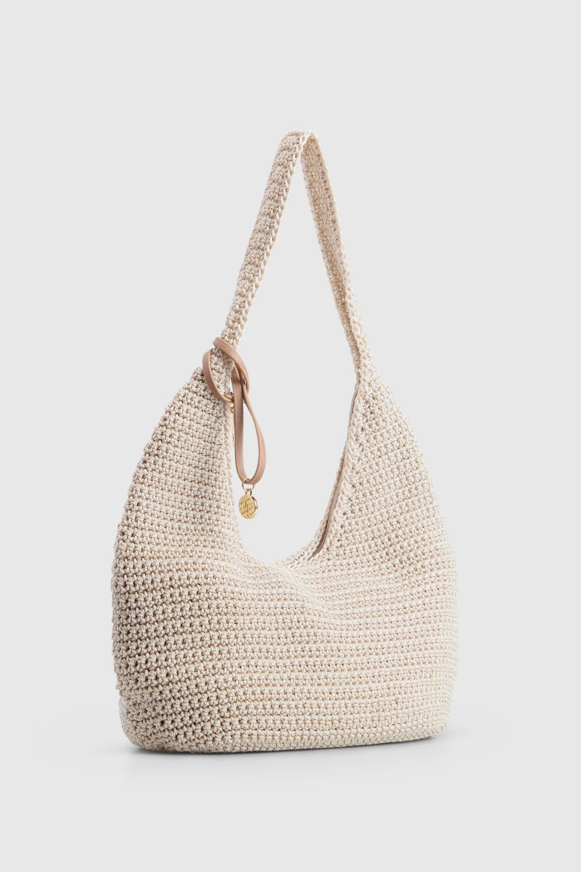 Rayon Crochet Shoulder Bag - Image 2