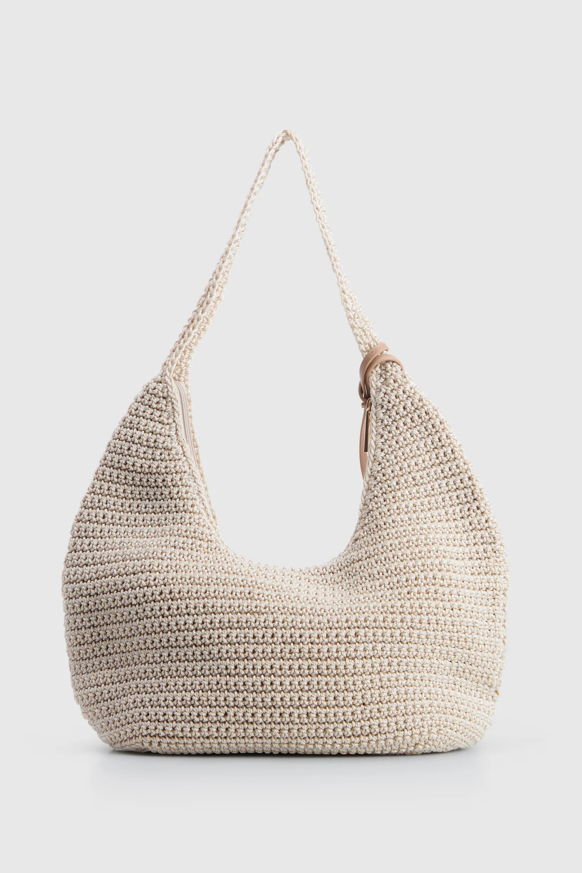 Rayon Crochet Shoulder Bag - Image 3