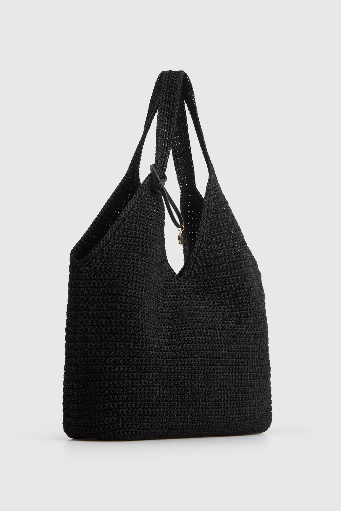Rayon Crochet Tote Bag - Image 2