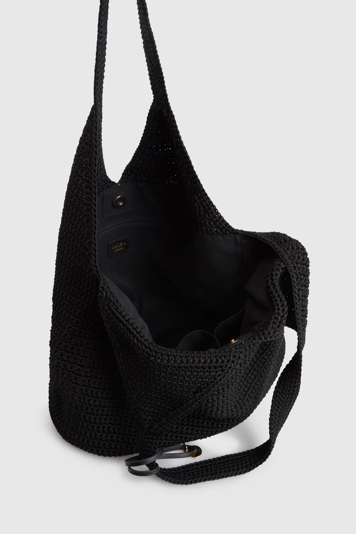 Rayon Crochet Tote Bag - Image 4